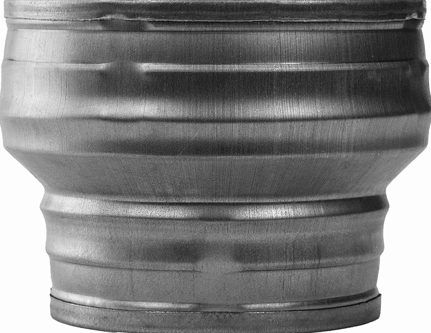 Vent Systems Adapter redukcyjny rury 160 mm do 125 mm – złącze redukcyjne do systemów wentylacji HVAC, rury wentylacyjnej, rury wylotowej, łącznika klimatyzacji – redukcja rury okrągłej/redukcja