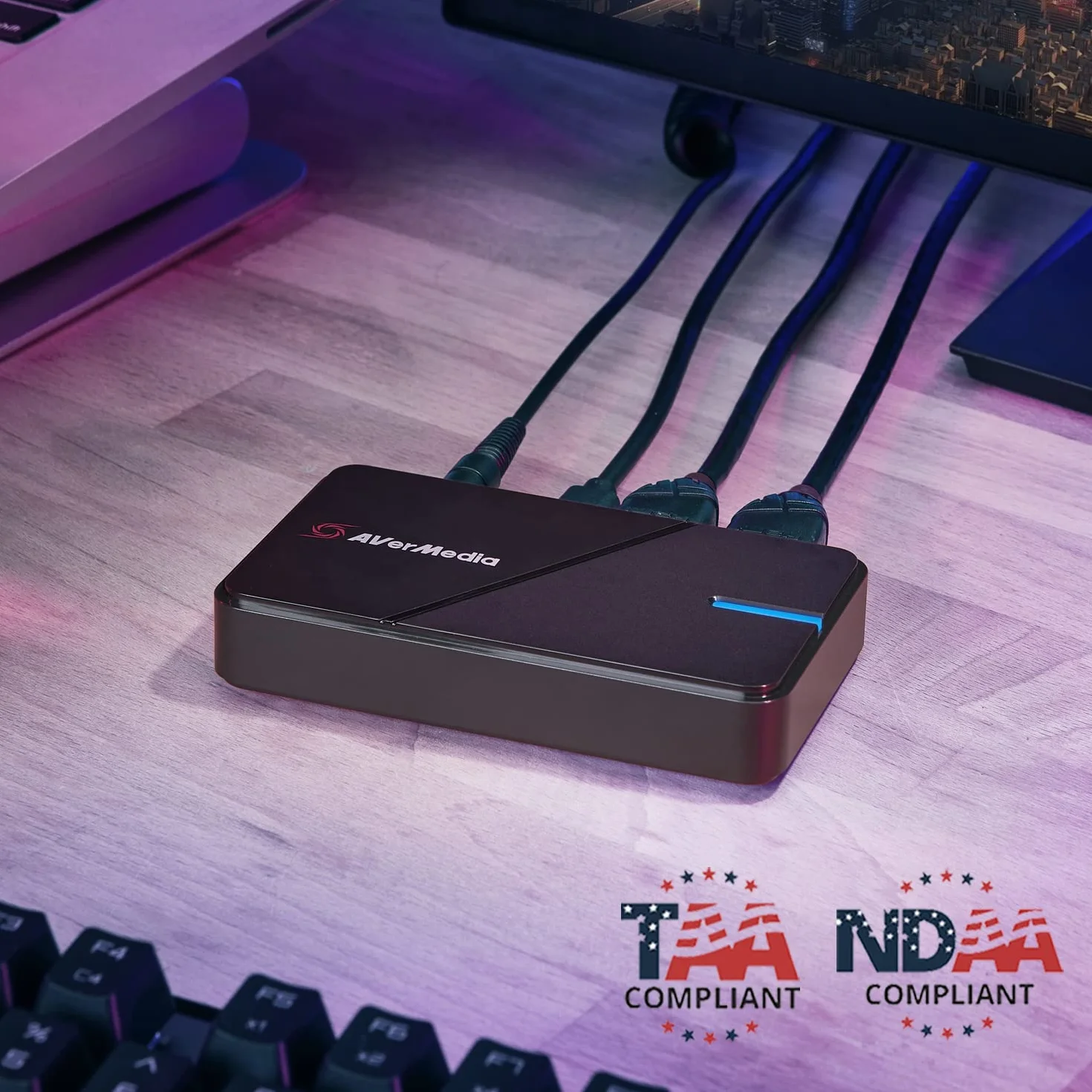 AVerMedia GC551G2 Live Gamer Extreme 3 Karta przechwytywania USB 3.2 nagrywanie 2160p30 Pass-Through HDMI