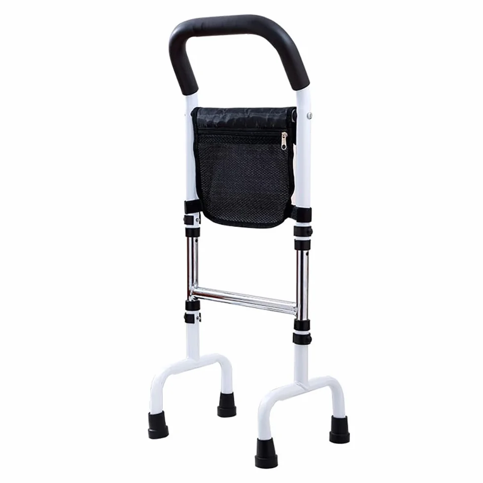 NEWFUN Pomoc dla osób starszych, chodzik dla osób starszych, nadaje się do łazienek, salonów, sypialni, regulowanej wysokości, 73-92 cm, nośność 136 kg