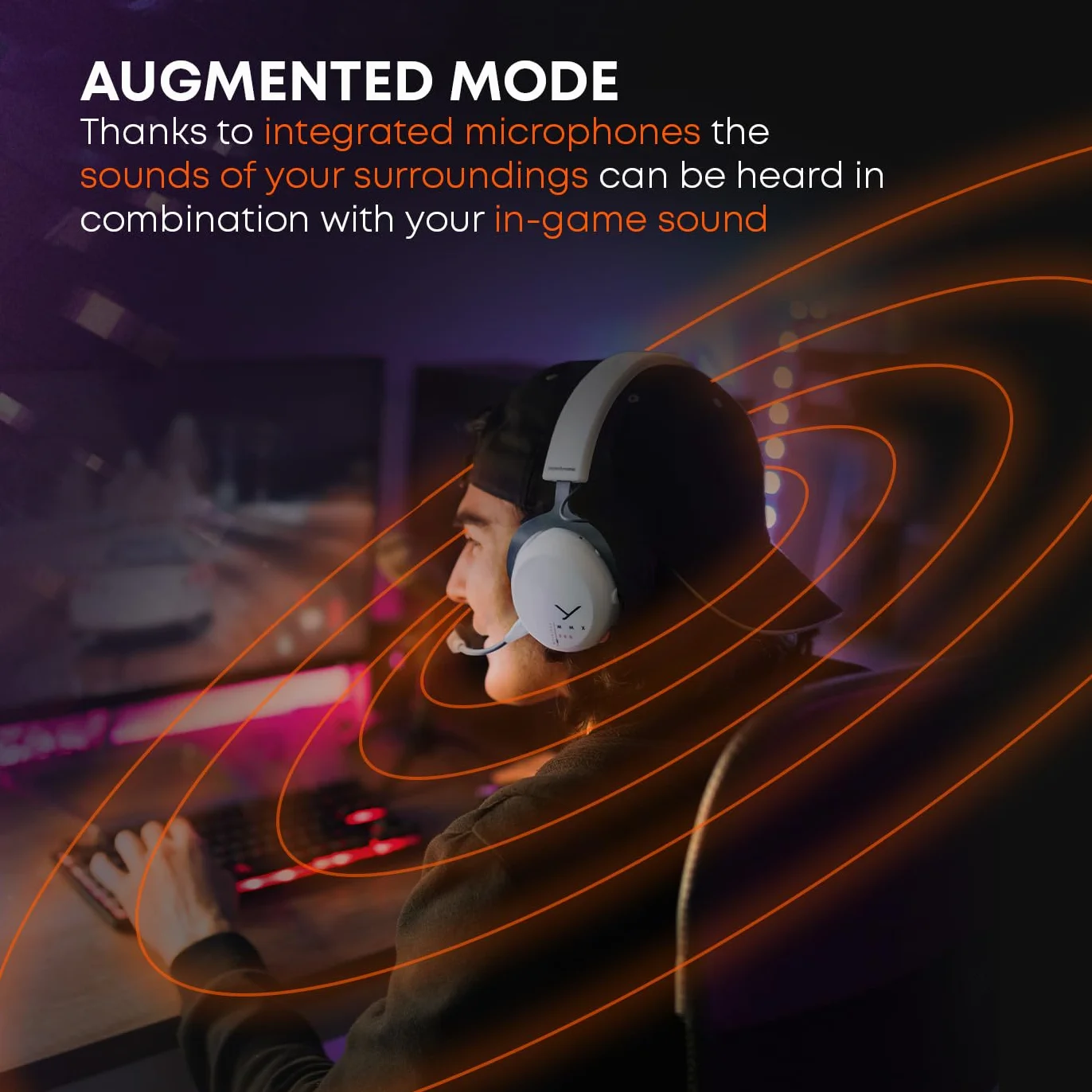 beyerdynamic MMX 200 bezprzewodowy zestaw słuchawkowy do gier z mikrofonem, szary