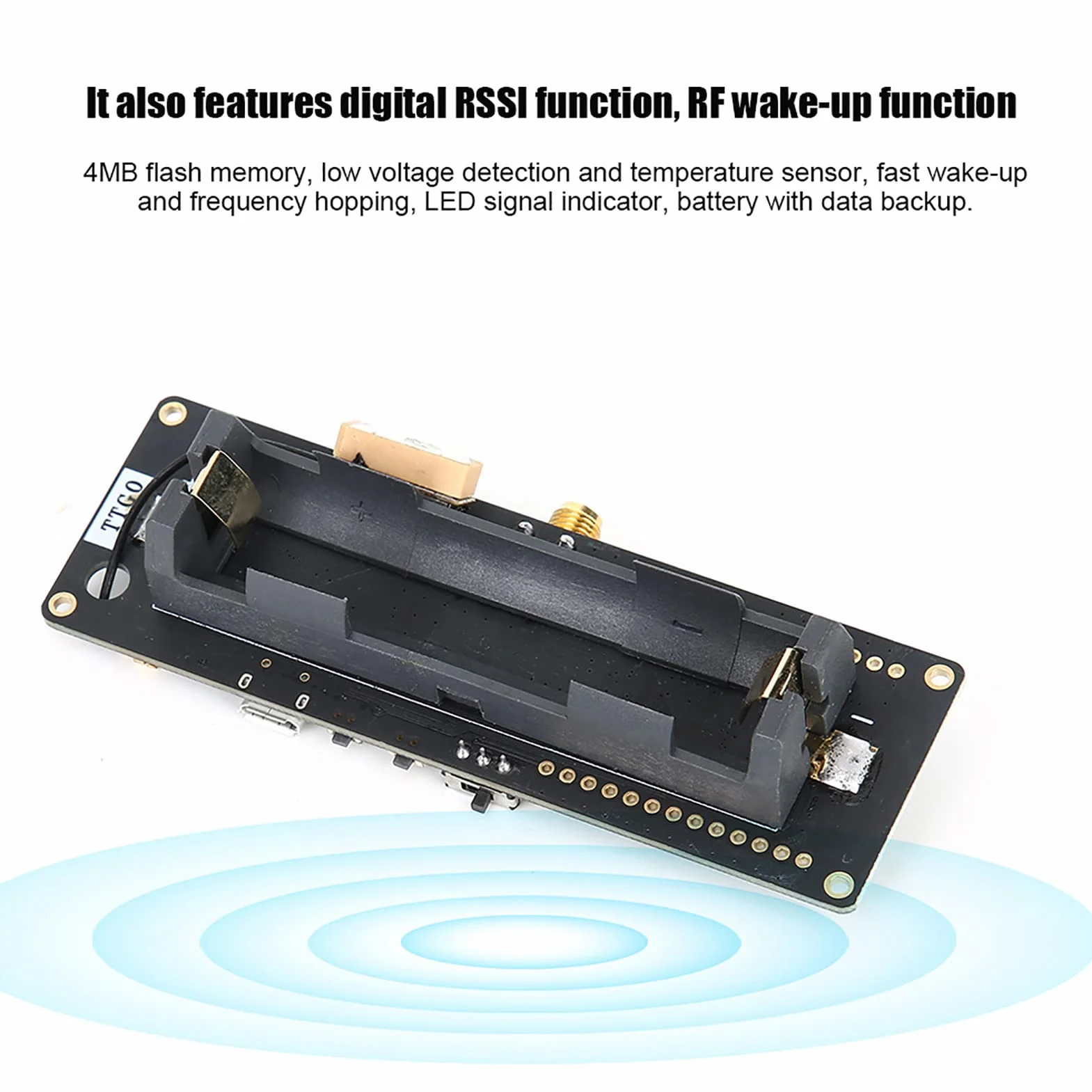 ERP32 bezprzewodowa płytka modułu WiFi, do TTGO T-Beam ESP32 LoRa 433 MHz bezprzewodowa płyta modułu GPS REV1 z podstawą baterii