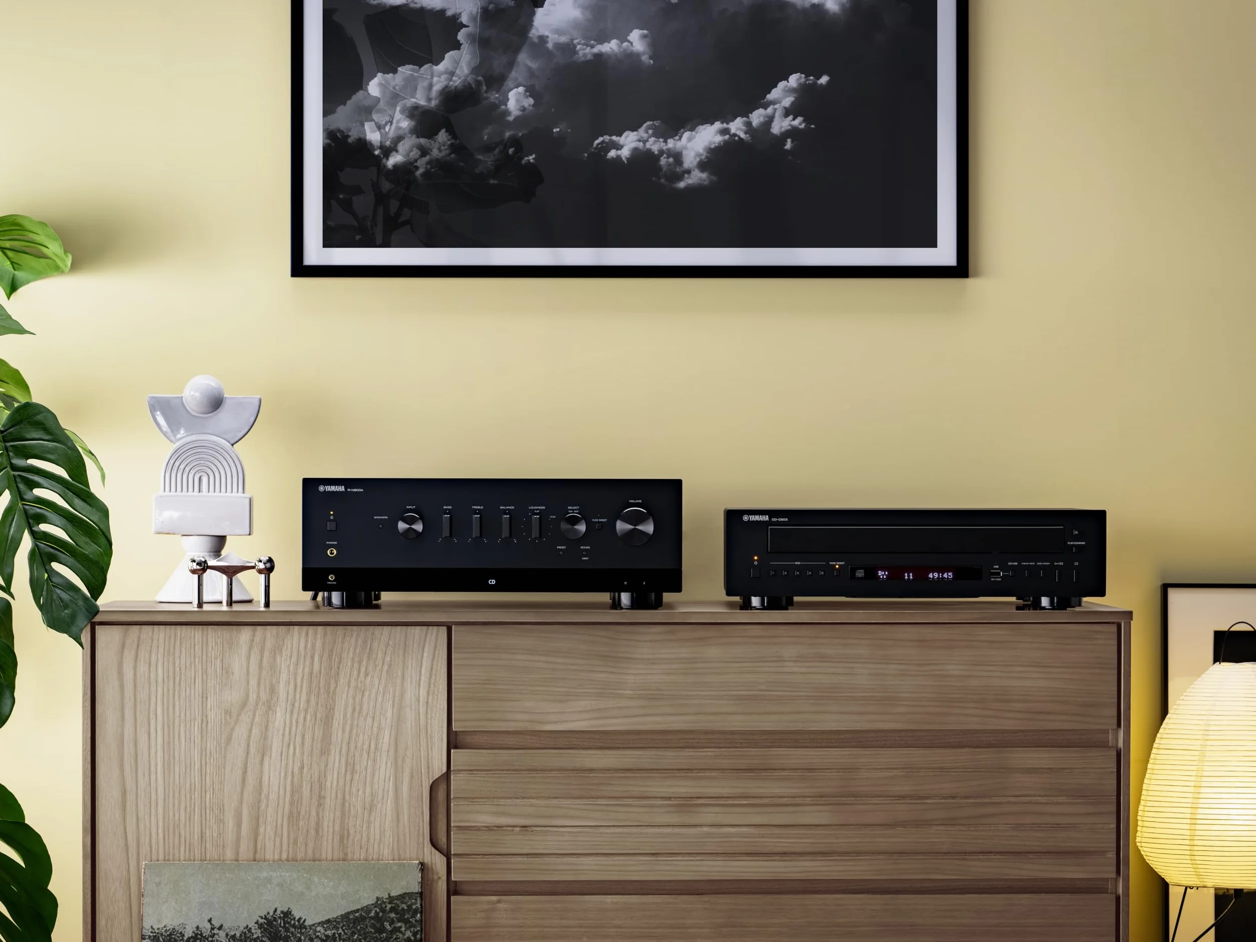 Yamaha CD-C603 Odtwarzacz 5 CD mp3 wma USB Czarny