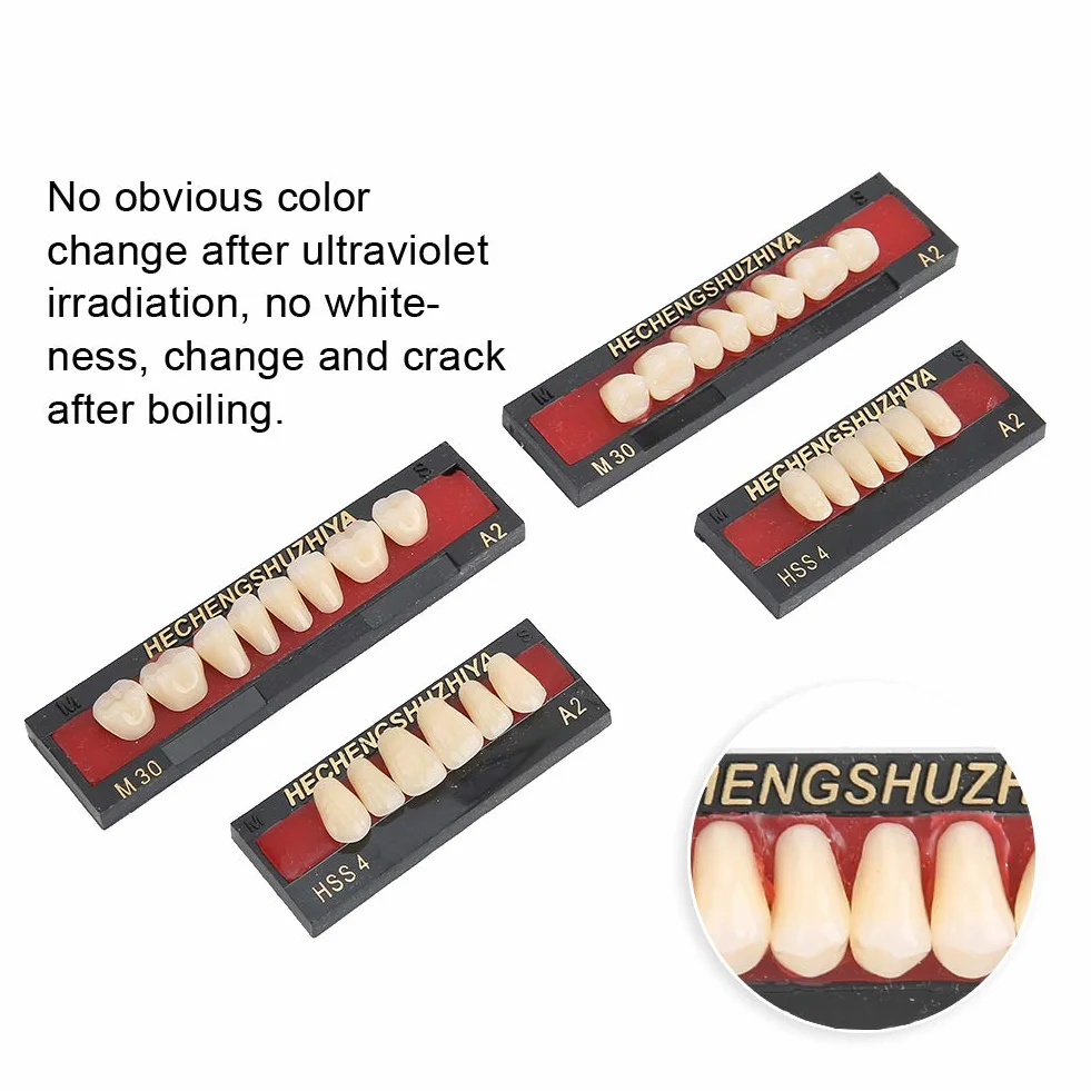 Sztuczne Zęby, Materiał Dentystyczny żywica Syntetyczna Sztuczne Zęby Wypełnienie Protezy Narzędzie do Pielęgnacji Zębów Zestaw żywicy Proteza Tymczasowa Naprawa Zębów