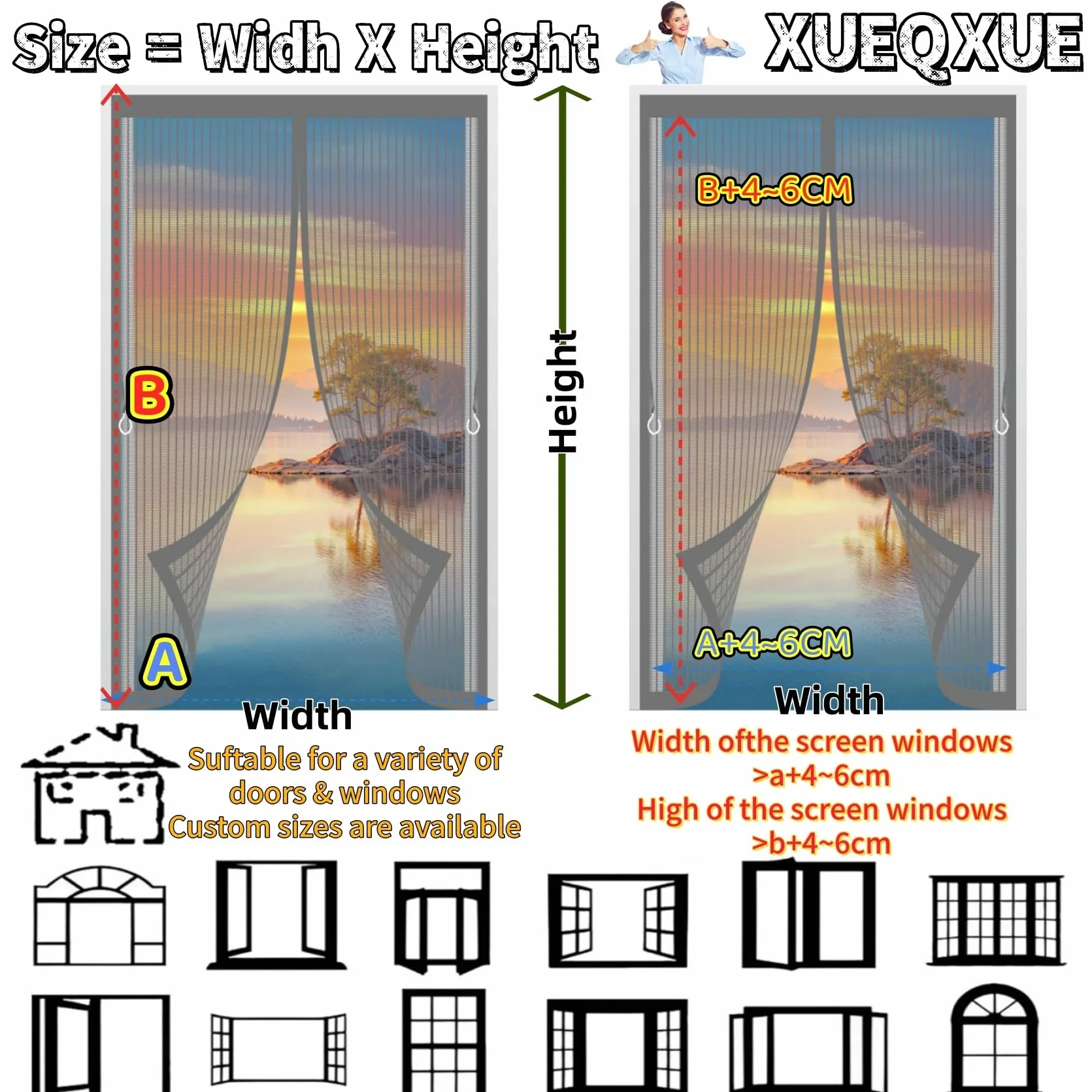 Moskitiery Do Drzwi 164 x 202 cm Silne Magnesy, Montaż Bez Wiercenia, Zamyka Się Automatycznie, Chroni Przed Muchami I Owadami Drzwi Francuskie Z Moskitierą Do Tarasowych, Szary