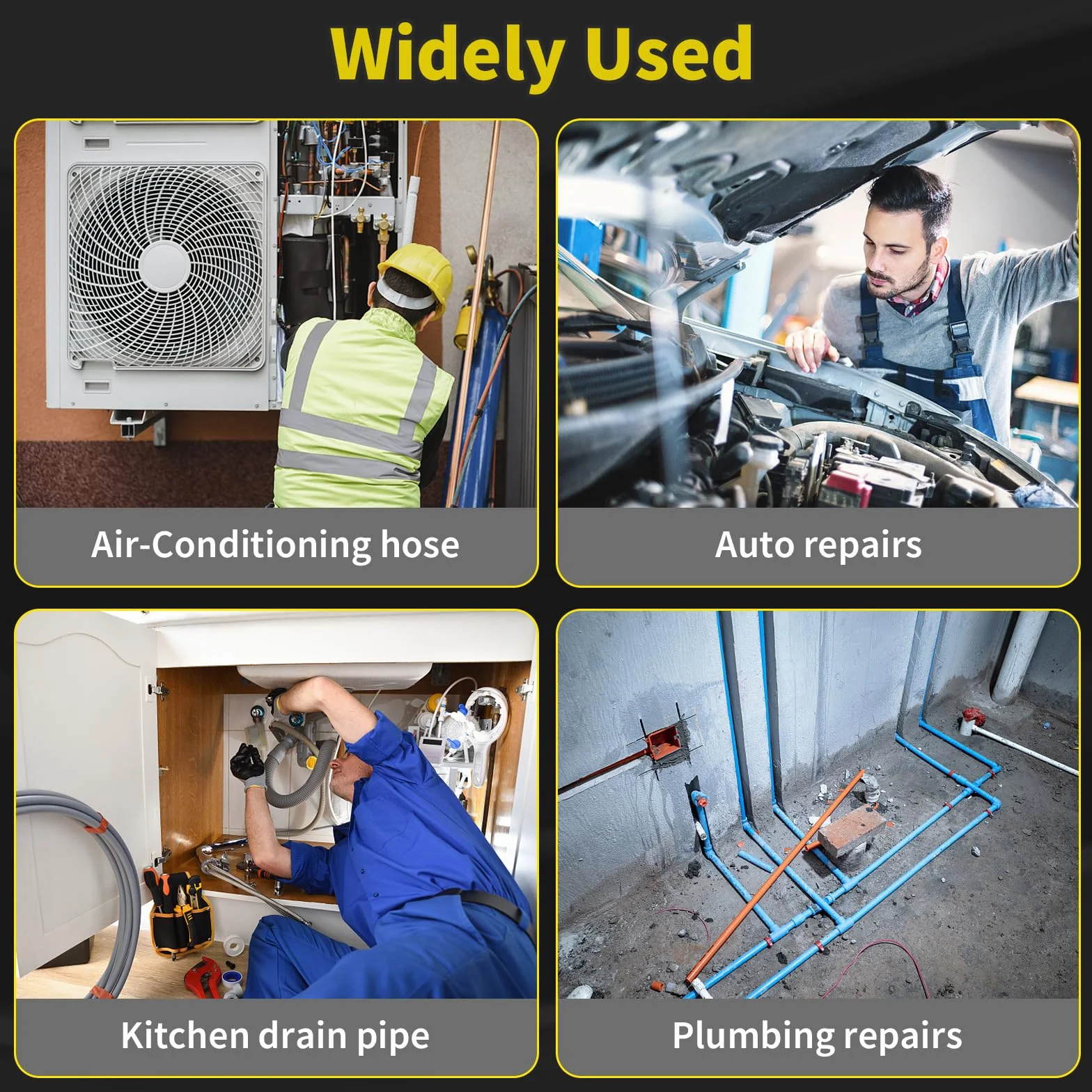 BOOSDEN Przecinak do rur PVC dla rur plastikowych do 42mm - Nożyce rurowe z mechanizmem zatrzaśnikowym i ostrzem SK5 do PVC, PE, PEX, rur warstwowych - Idealny do instalacji hydraulicznych