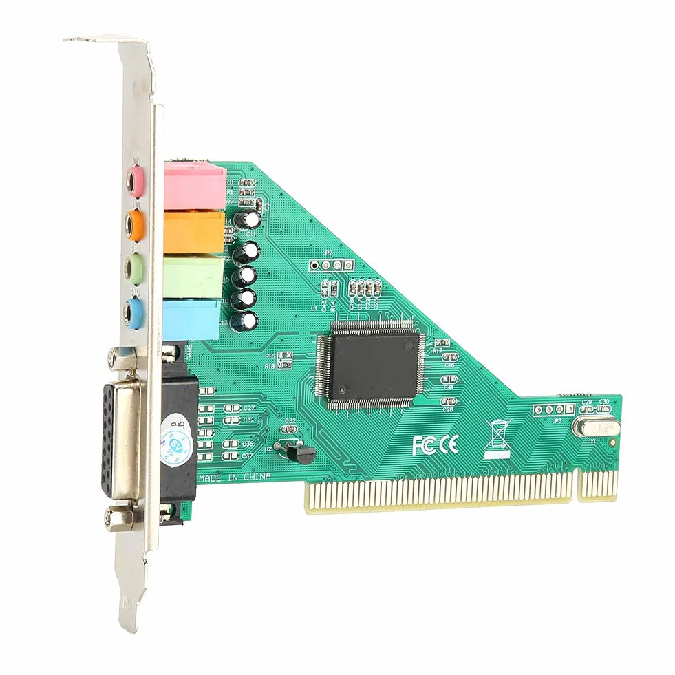 Karta dźwiękowa PCIe 4.1 Wewnętrzna stereo surround 120 dB