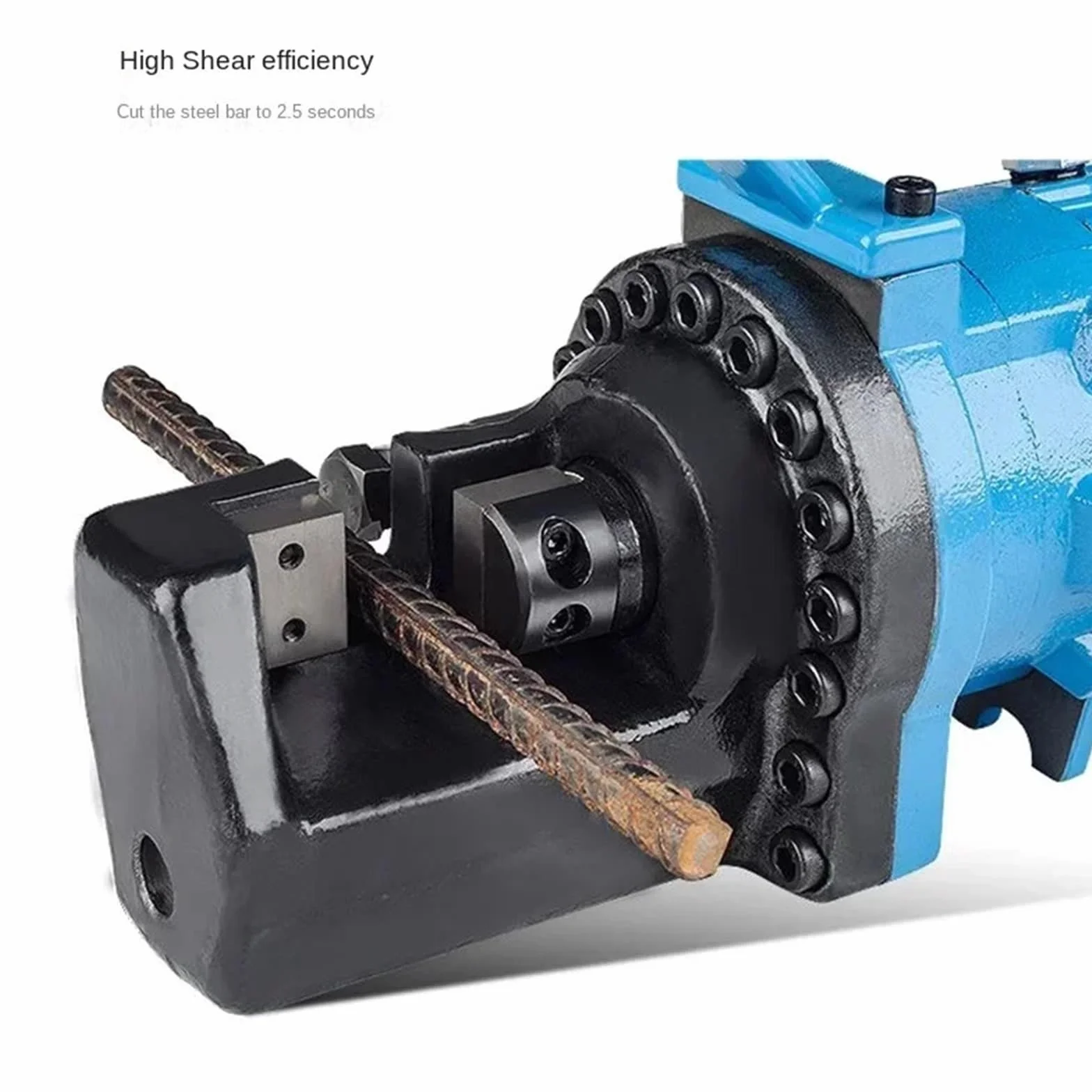 Elektryczna hydrauliczna maszyna do cięcia prętów zbrojeniowych 4-25 mm Przenośna przecinarka do prętów stalowych Do przodu