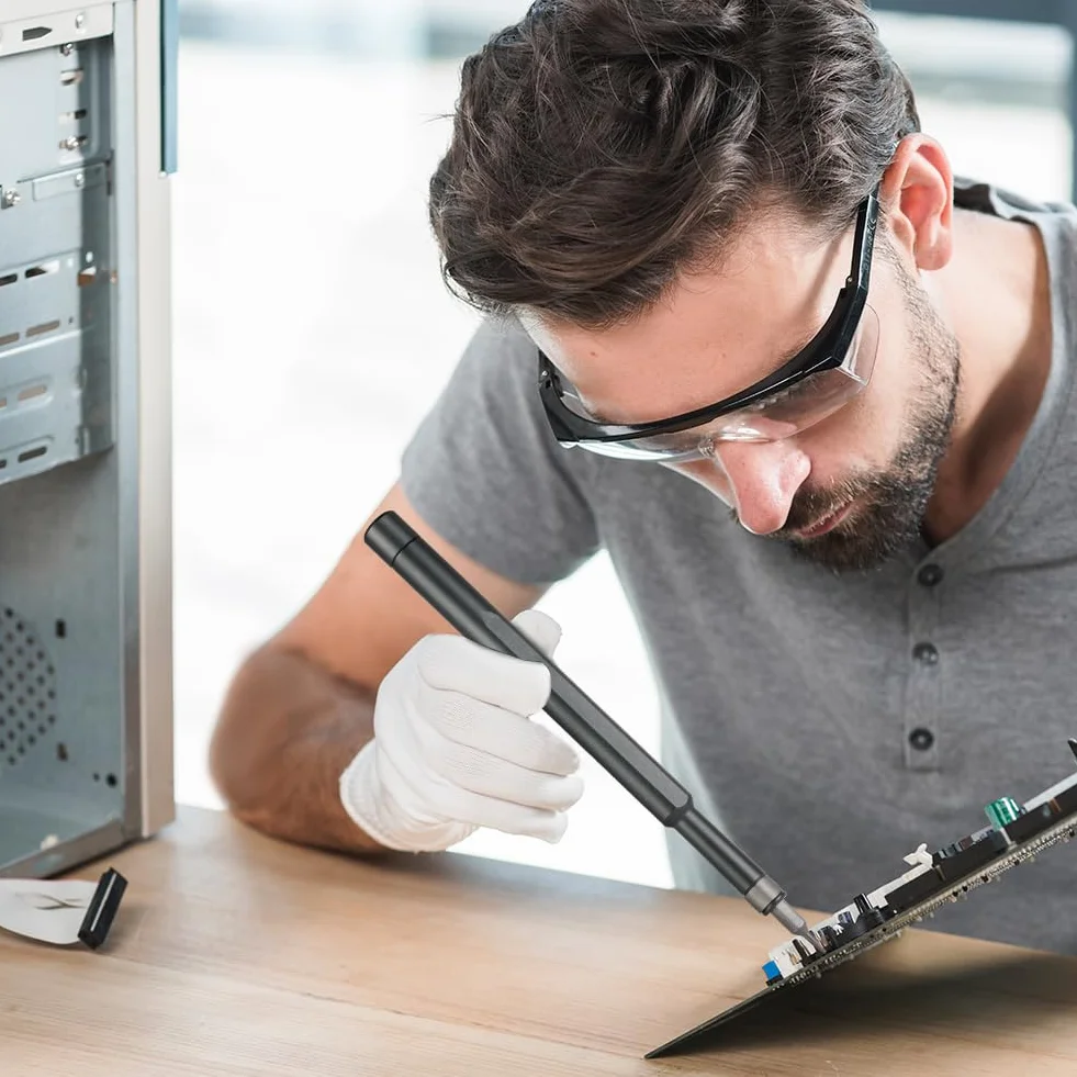 Ainiv Zestaw wkrętaków, 54 w 1 mini precyzyjny zestaw wkrętaków z 48 magnetycznymi końcówkami, zestaw ręcznych wkrętaków, do telefonów, komputerów, zabawek, zegarków