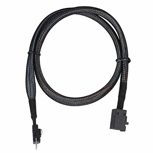 INNOV8 Slim SAS SFF-8654 4i 38pin do Mini SAS HD SFF-8643 36-pinowy kabel docelowy 0,5 m