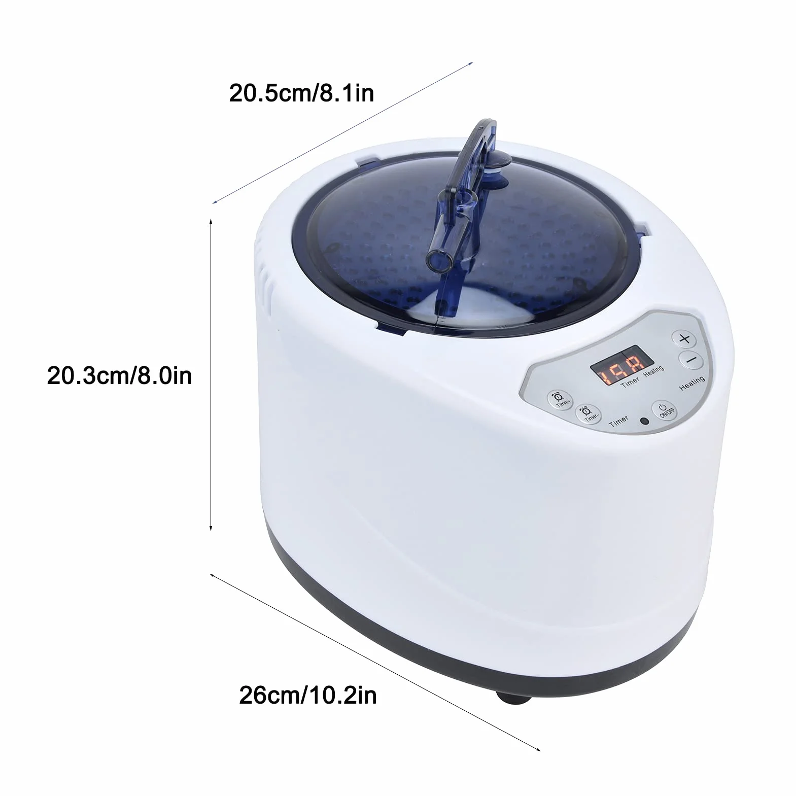Materiały do ​​sauny, przenośny generator pary do sauny, detoksykacja z 2 wężami do odchudzania(#1)