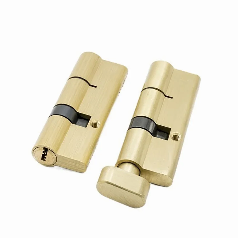 zamek bębenkowy, Sprzętowy cylinder zamka wewnętrznego Zamek mosiężny Rozszerzony 3-częściowy zamek bębenkowy(90mm)