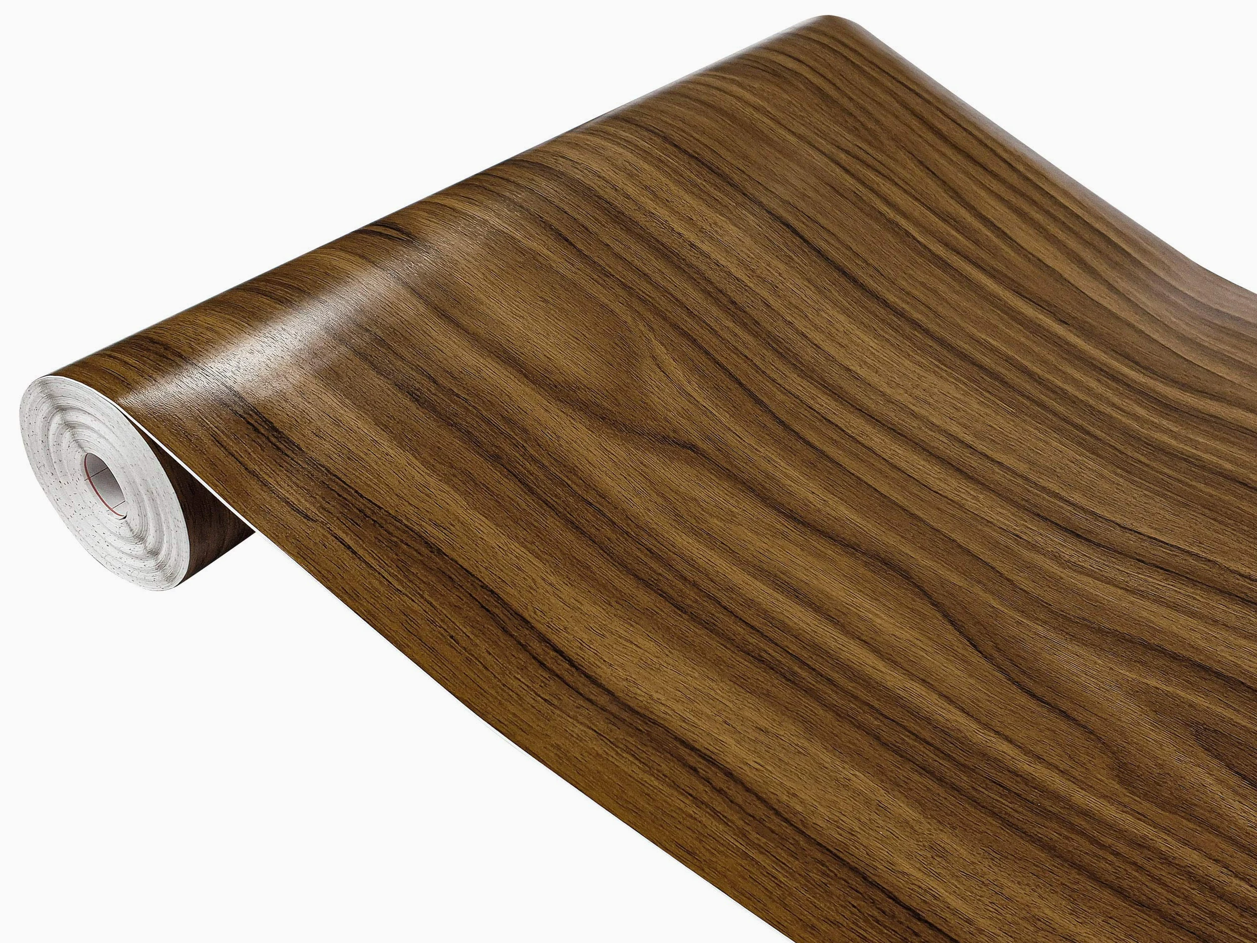 d-c-fix Folia samoprzylepna do mebli – średni orzech 67,5 cm x 15 m | Łatwa do czyszczenia folia samoprzylepna do kuchni, szafy, stołu i parapetu – nowoczesna i trwała