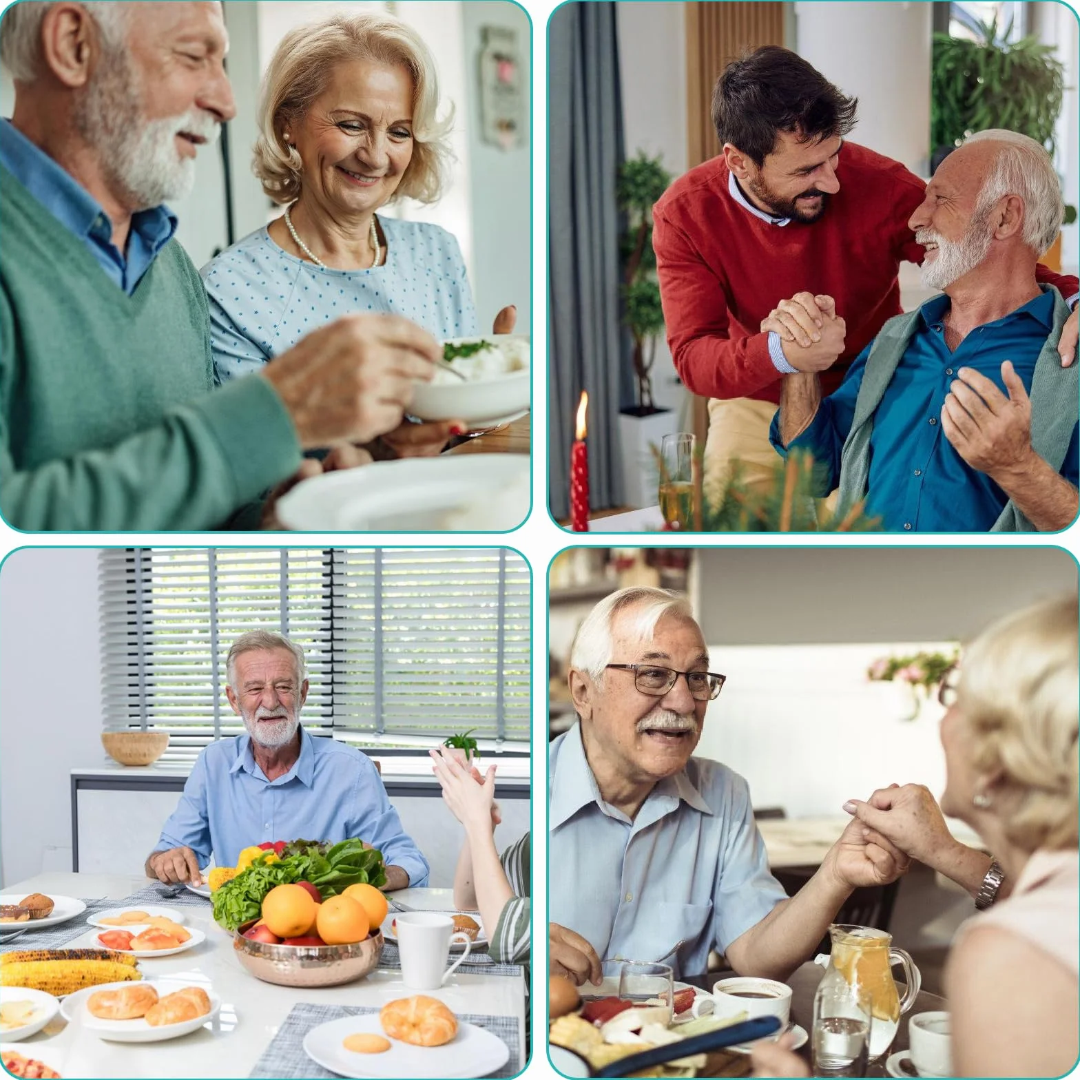 Parkinson sztućce: 5 sztuk adaptacyjnych sztućców, widelec, łyżeczka, nóż, sztućce dla seniorów z chorobą Parkinsona, dla osób niepełnosprawnych, drżenie rąk, szare
