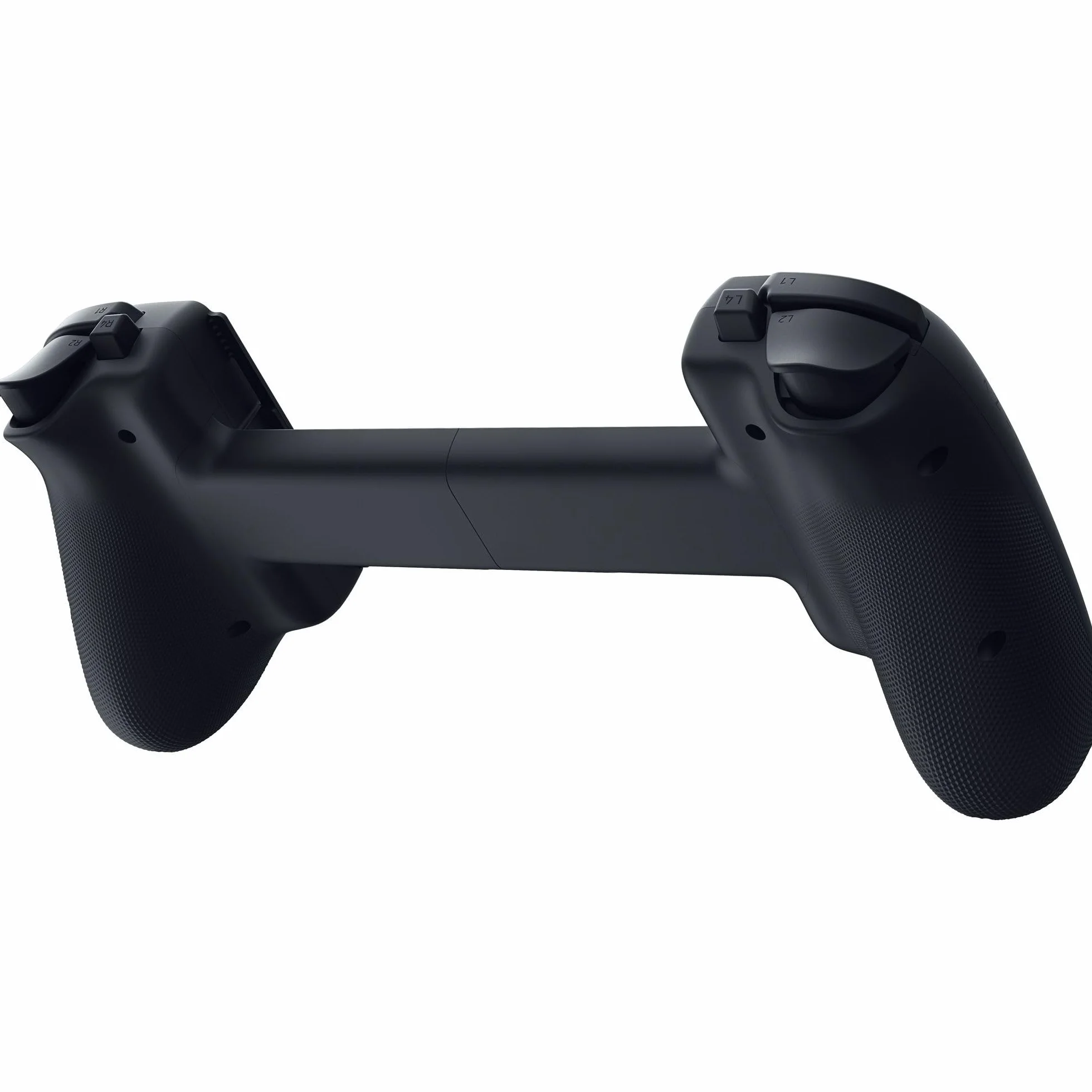 Razer Kishi Ultra USB-C - kontroler do gier na Androida, iPhone'a z serii 15 i 16, iPada Mini A17 Pro i 6 (haptyka Sensa HD, RGB, ładowanie passthrough, przyciski mecha-taktyczne i D-pad) Czarny