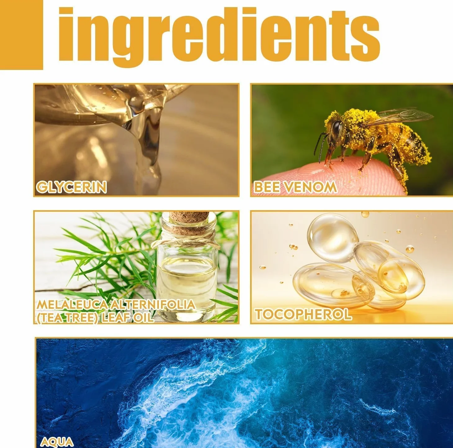 Tag Recede Bee Venom, 20 ml Tag Recede Bee Venom Spray, Tagrecede Bee Venom Skin Spray (1 szt.)