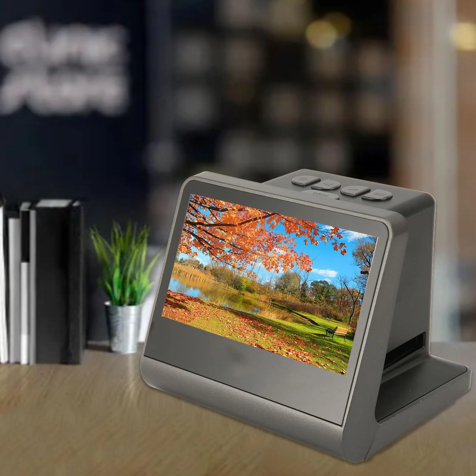 Cyfrowy Skaner do Slajdów 5-calowy Ekran LCD 48 MP USB C/Mini 135 126KPK 110