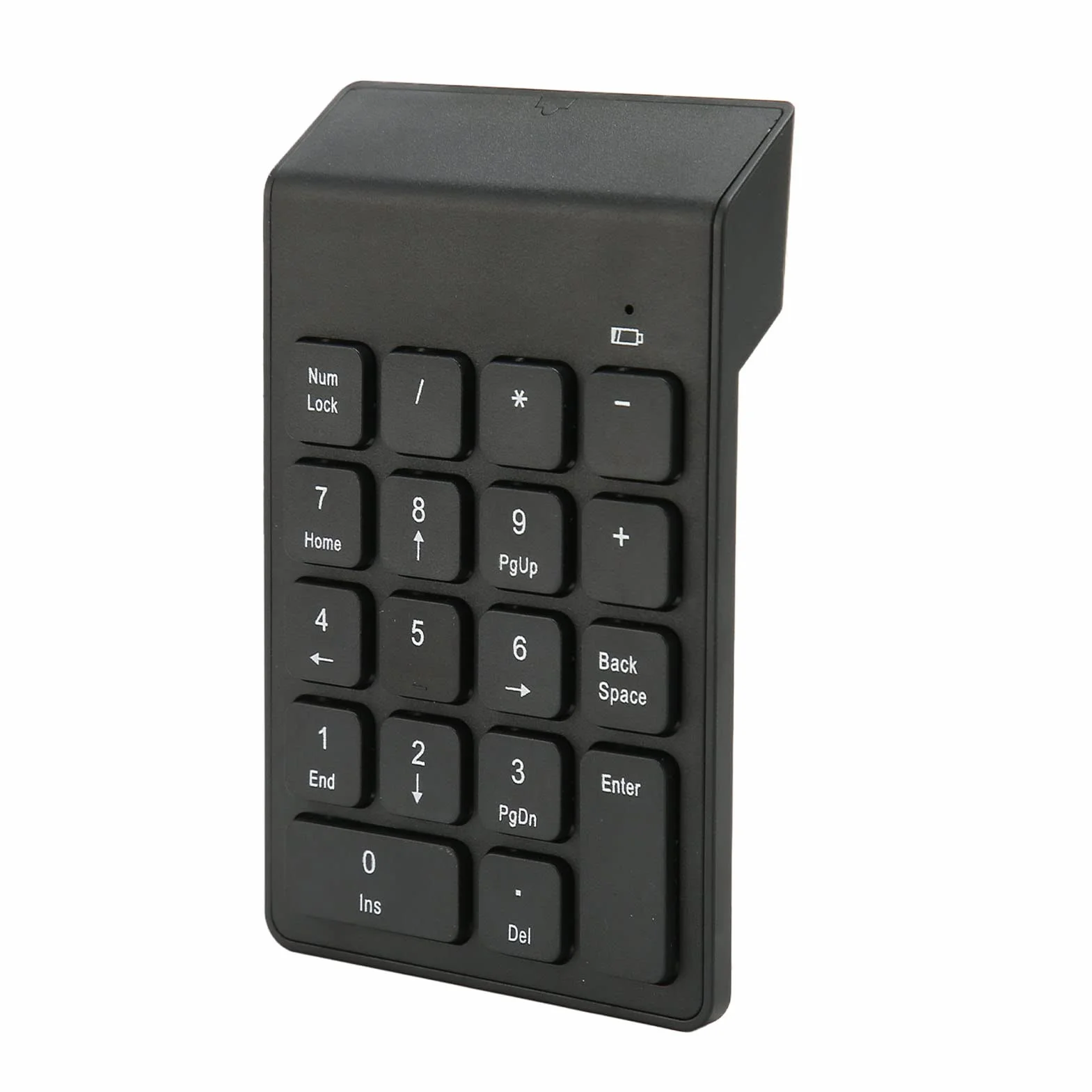 Mini Klawiatura Numeryczna 2.4G Wireless 18 Klawiszy USB Ergonomiczna Przenośna do Laptopa PC Ciche Klawisze