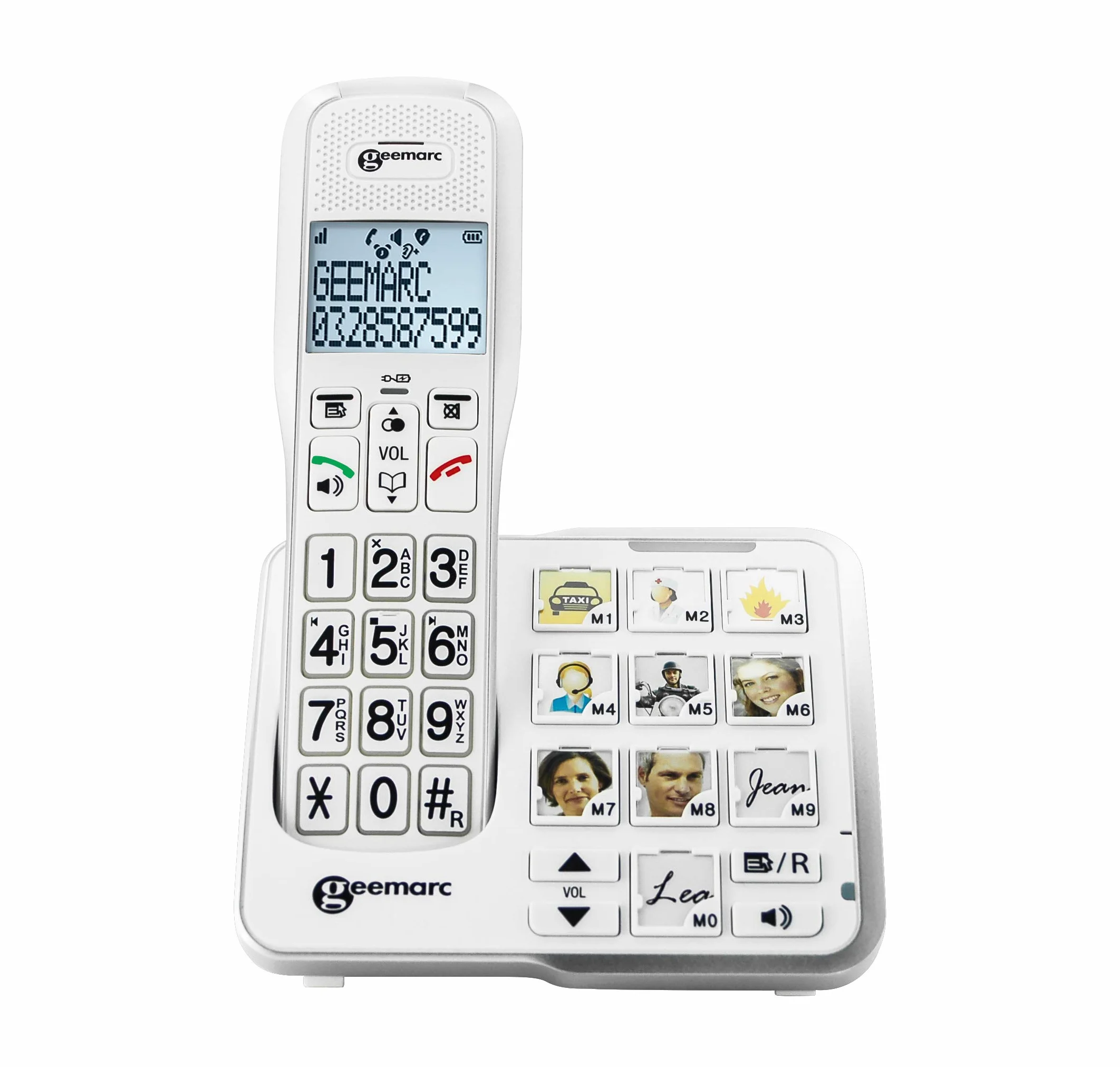 Geemarc Amplidect 595 Photo – wzmocniony telefon stacjonarny z połączeniem alarmowym