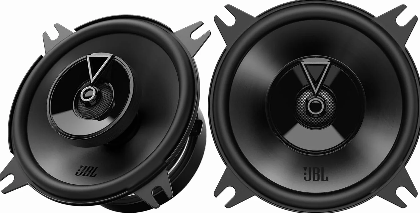 JBL Club 44F Gen 3 – 100 mm zestaw głośników samochodowych firmy Harman Kardon do doskonałych głośników samochodowych – 35 W RMS 105 W Max, wysoka czułość, intensywne basy i imponujące pasmo wysokiej