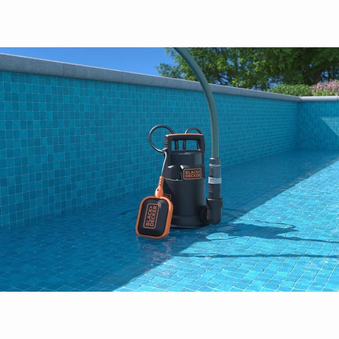 BLACK+DECKER BXUP750PTE pompa głębinowa 750 W 13000 l/h 8 m