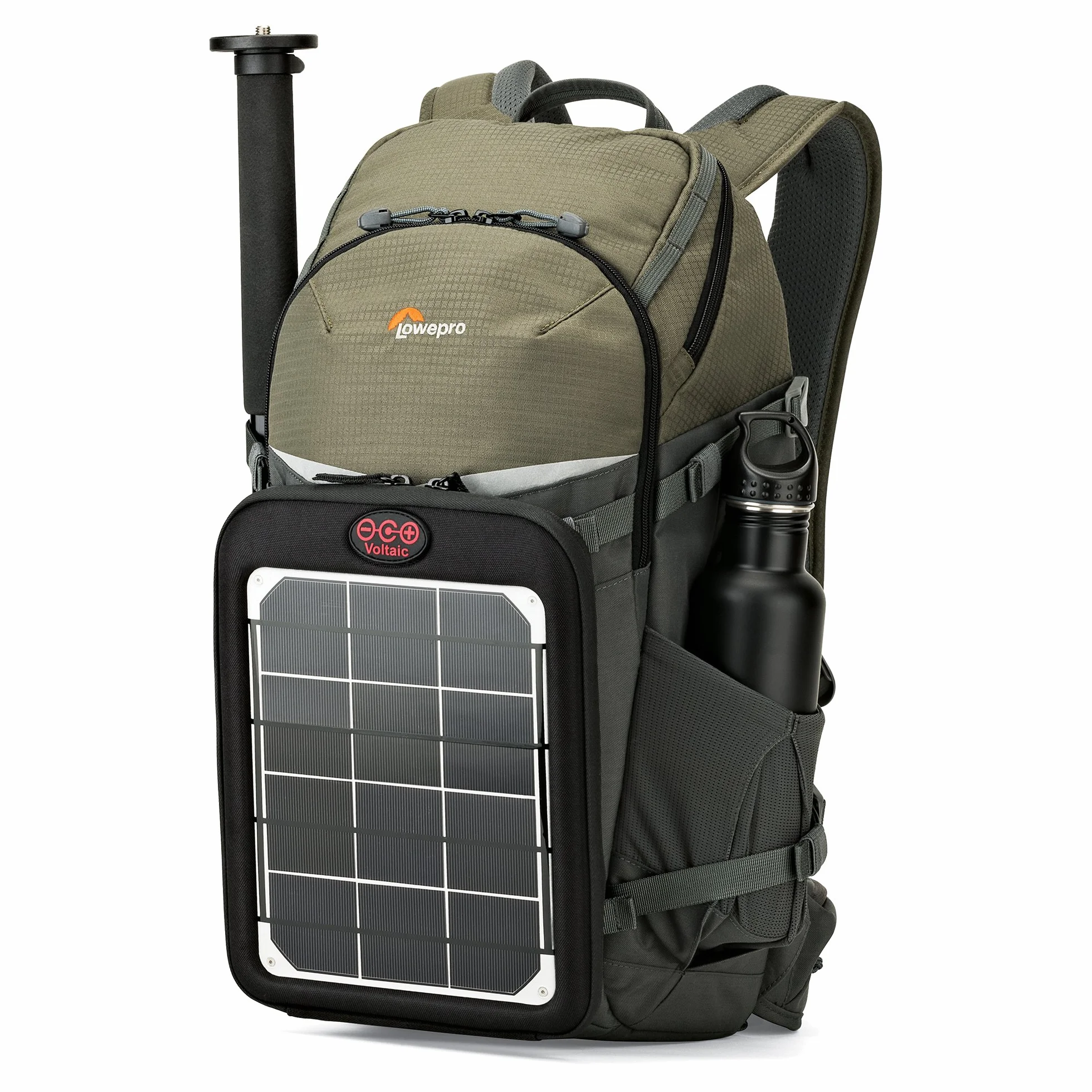 Lowepro Flipside Trek 350 AW plecak, na aparat fotograficzny, na lustrzankę cyfrową i wiele obiektywów, torba na tablet, akcesoria do aparatu, statyw, kolor szary