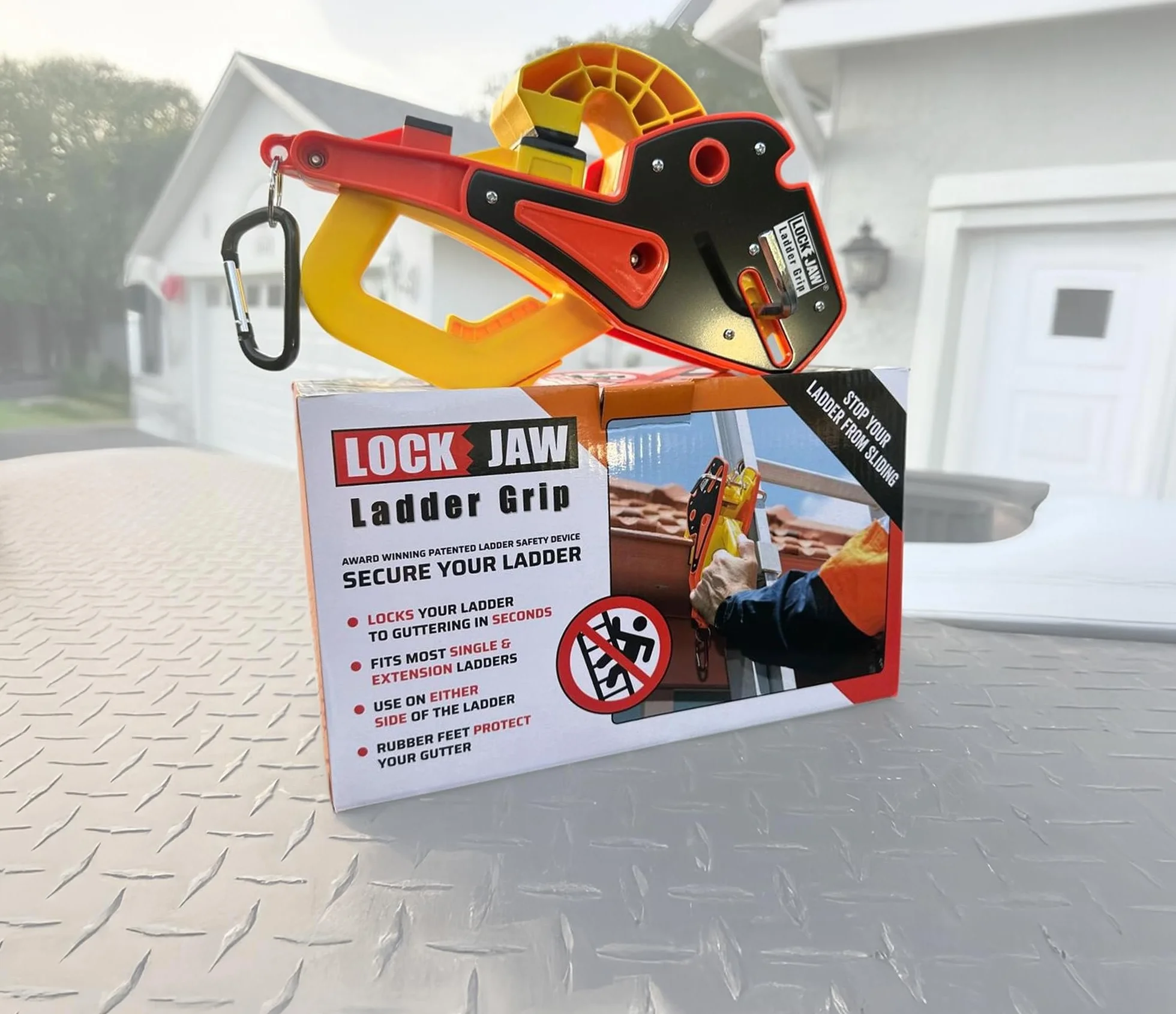Lock Jaw Ladder Grip Ladder Safety Clip (zestaw 1)