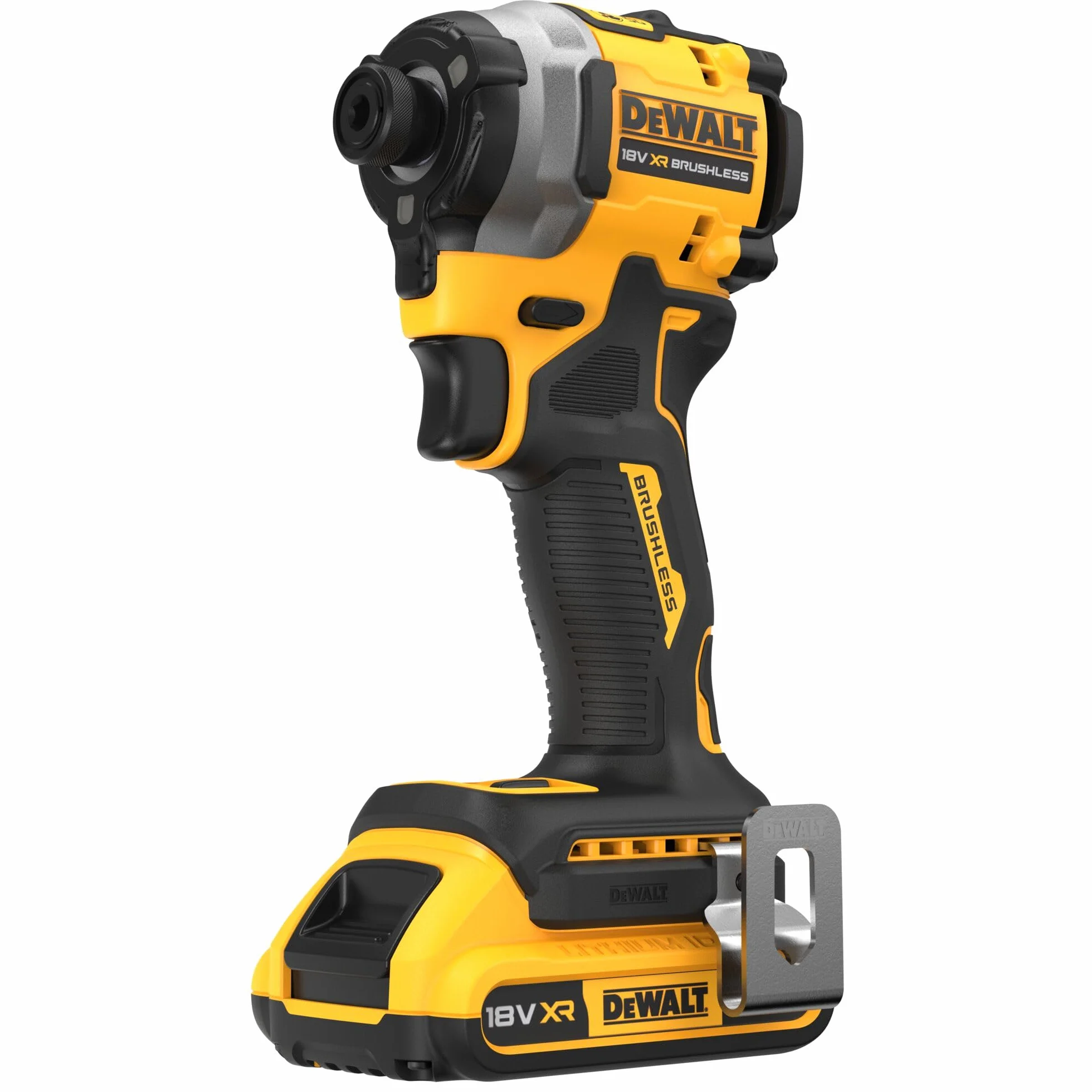 Atornillador Impacto compacto sin escobillas XR 18V 1/4" 205Nm con 2 baterie Li-Ion 2Ah y maletín TSTAK