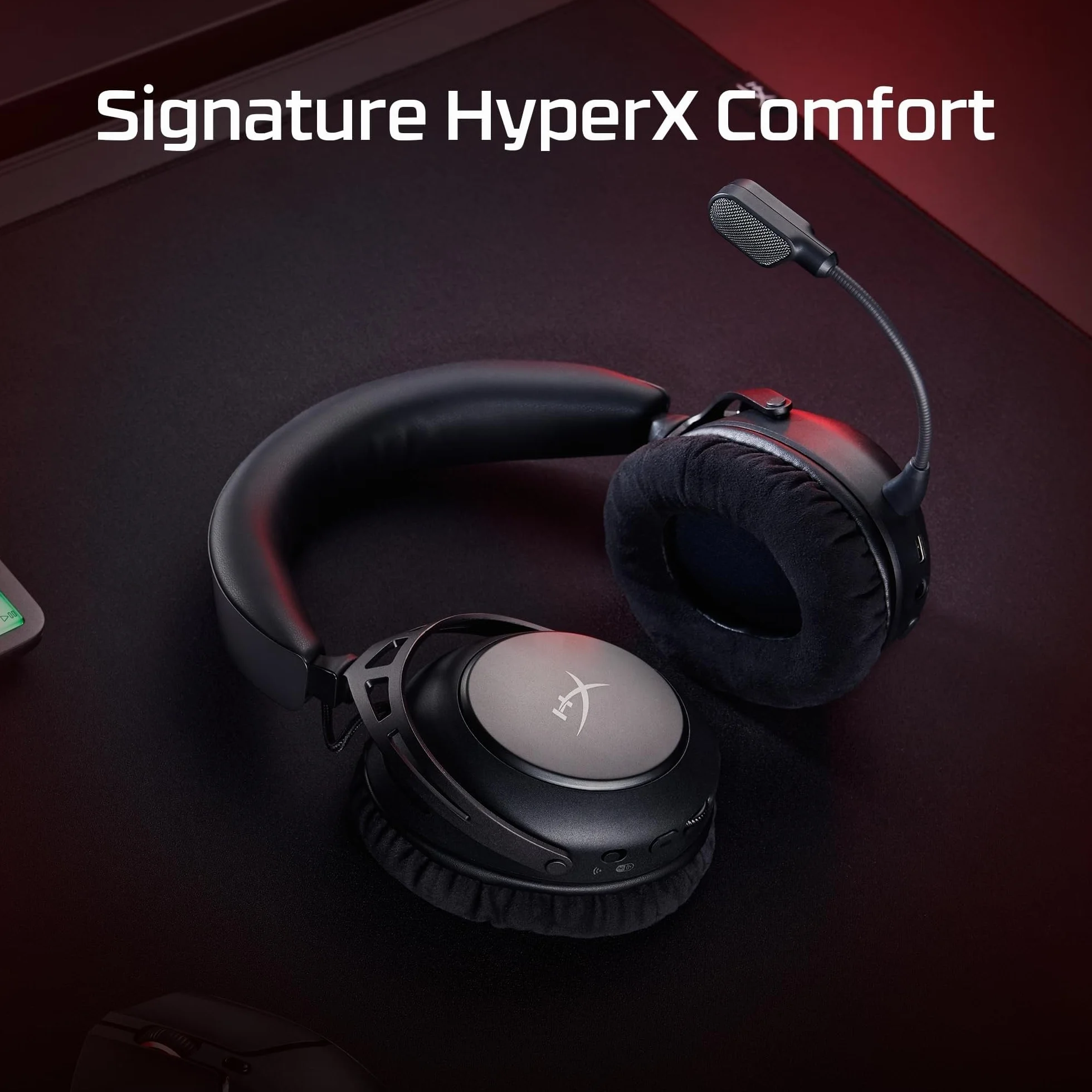 HyperX Cloud Alpha 2 bezprzewodowy zestaw słuchawkowy do gier 53 mm 250h baterii 2,4 GHz Bluetooth