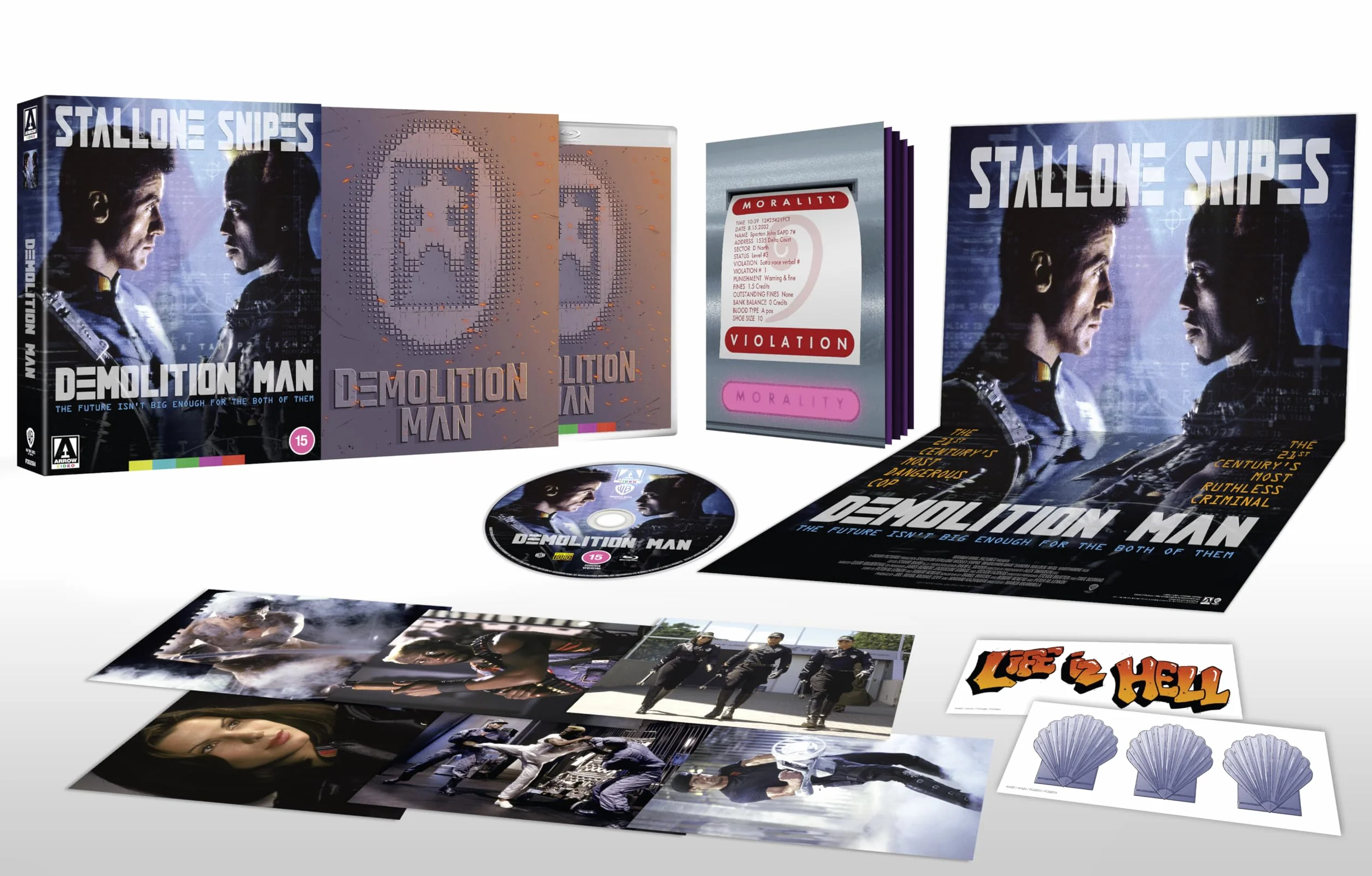 Arrow Video Demolition Man Limited Edition Blu-ray