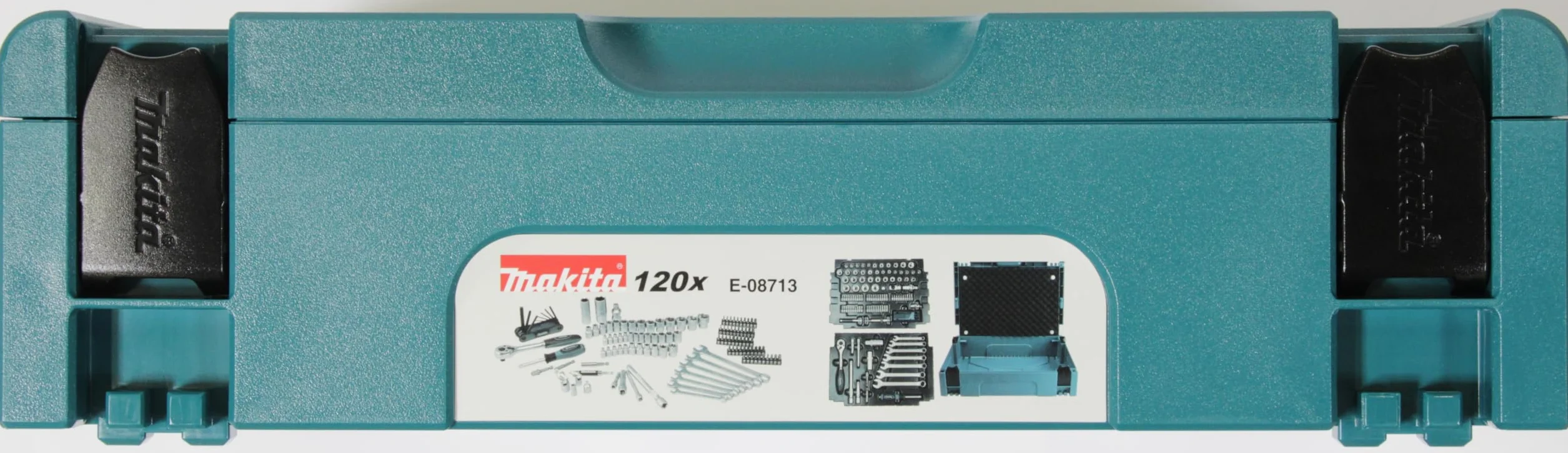 Makita Zestaw Narzędzi Ręcznych, Czarny/Niebieski, ‎39.5 x120 Elementów