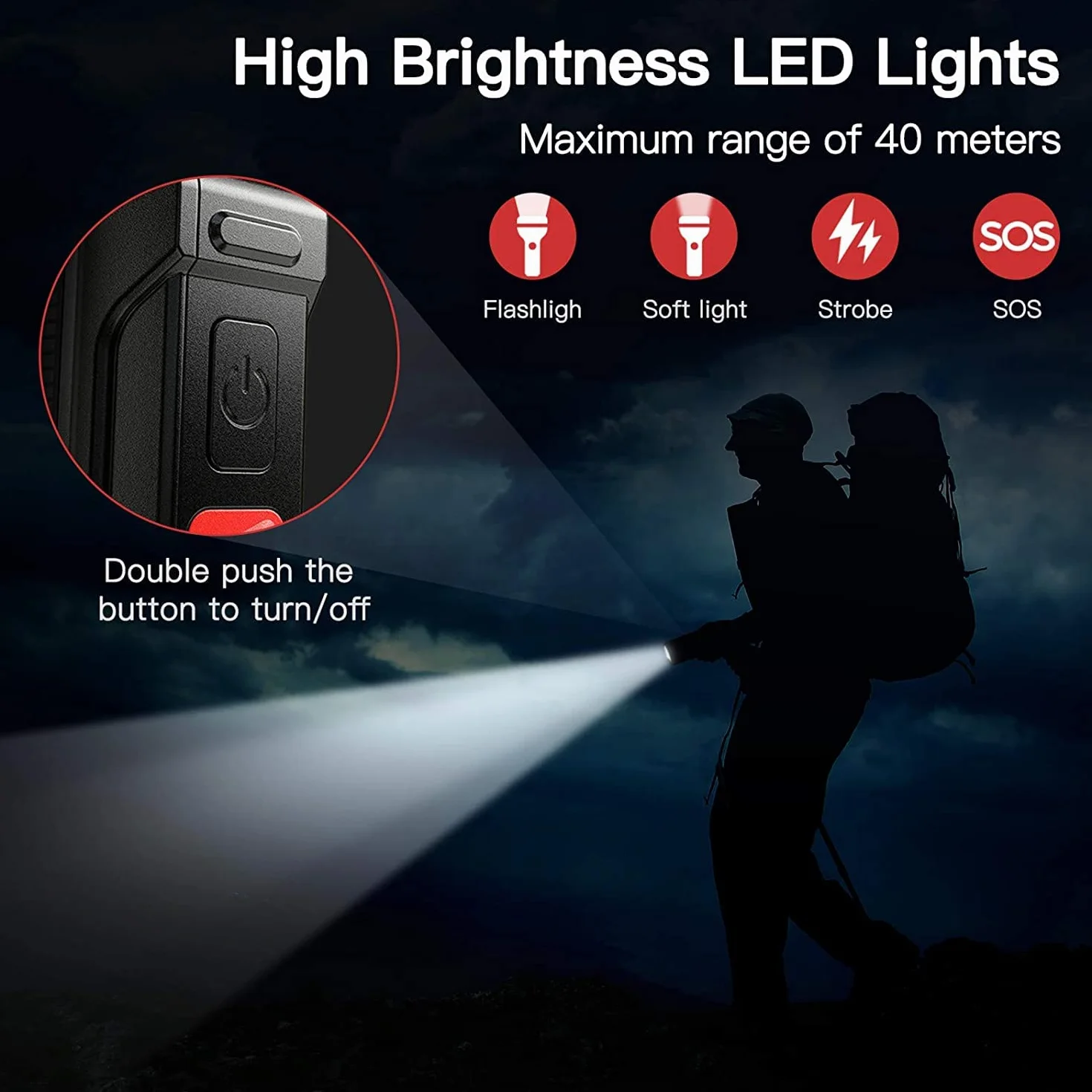Feegar Solar Powerbank, 36000mah Wireless Power Bank, Ładowarka słoneczna PD20W szybkie ładowanie USB A/C 4 wyjścia i oświetlenie kempingowe, Kompatybilny z aparatem iPhone Smartphone iPad i nie tylko