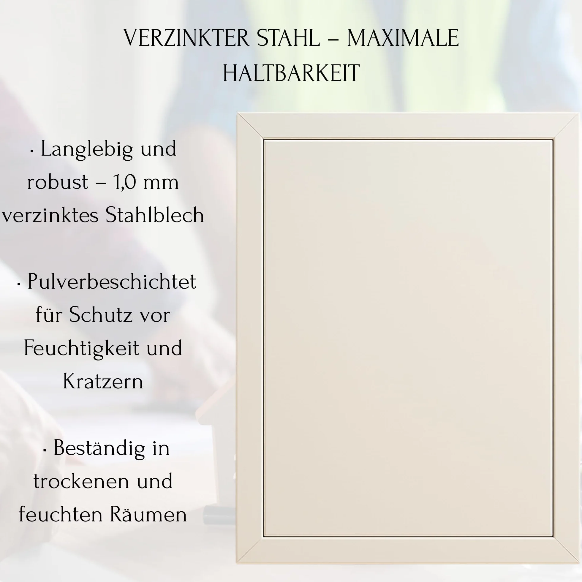 TMALASER Drzwi rewizyjne metalowe 30 x 70 cm stal ocynkowana – klapa rewizyjna biała 300 x 700 mm push to open/Klick-Klack - drzwi inspekcyjne do ścian murowanych i karton-gips