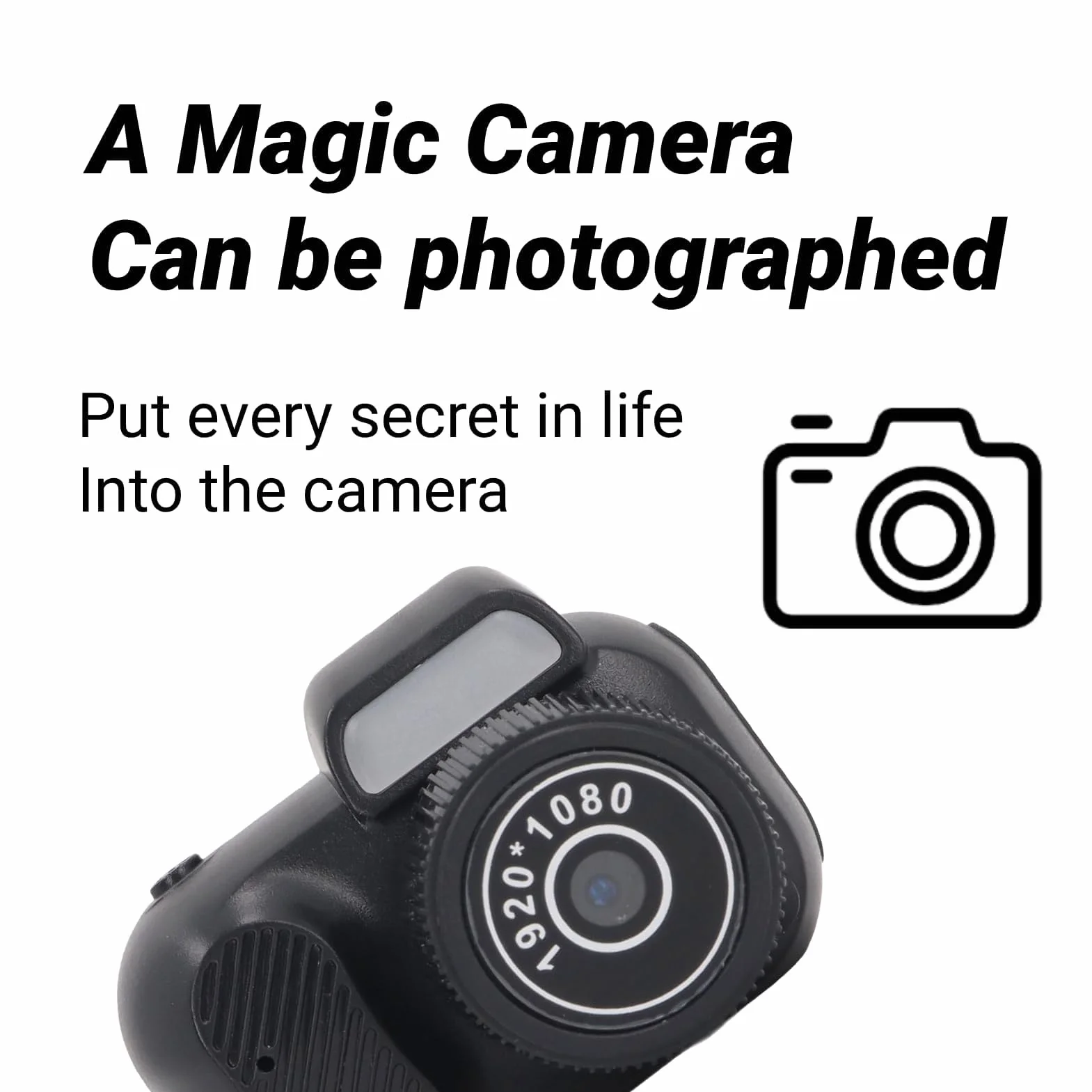 Bardzo Mały Aparat Cyfrowy, Przenośny Kompaktowy Aparat Fotograficzny z Brelokiem, Wideo 1080P, Mały Aparat Fotograficzny 2 MP, możliwość Rozbudowy o 128 GB