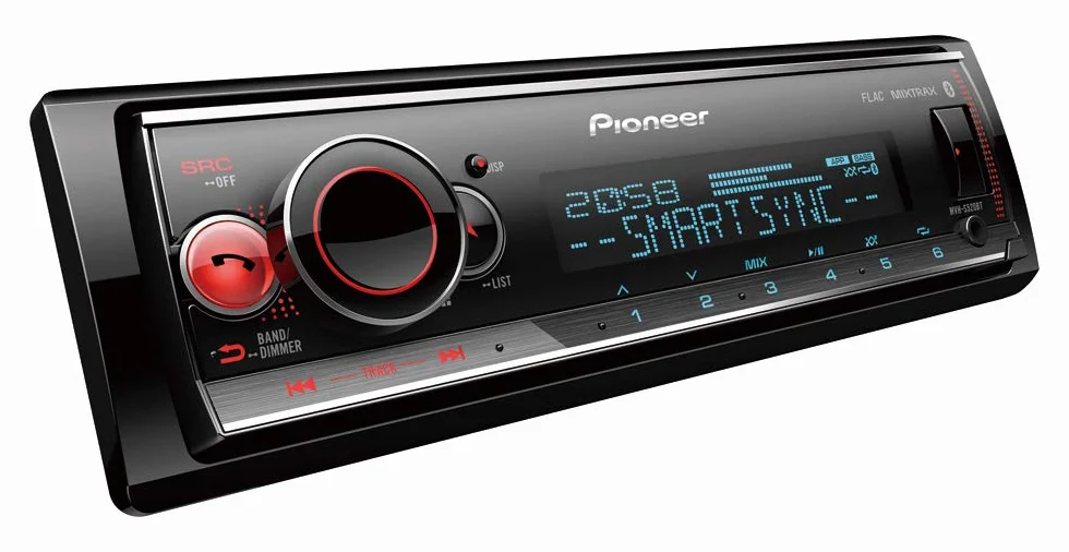 Pioneer MVH-S520BT Radio Czarny