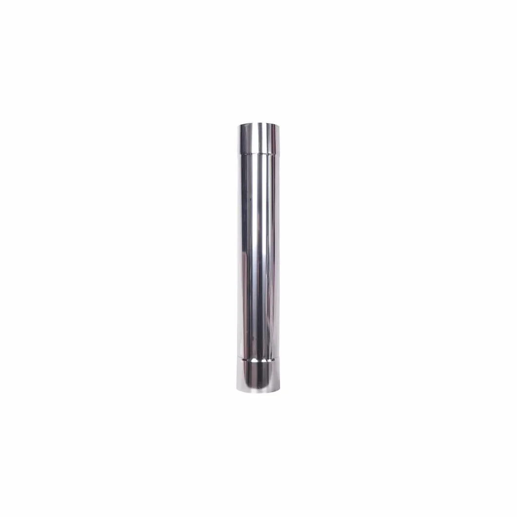 Rura wydechowa do pieca na pellet ze stali nierdzewnej 80mm AISI 304 2m