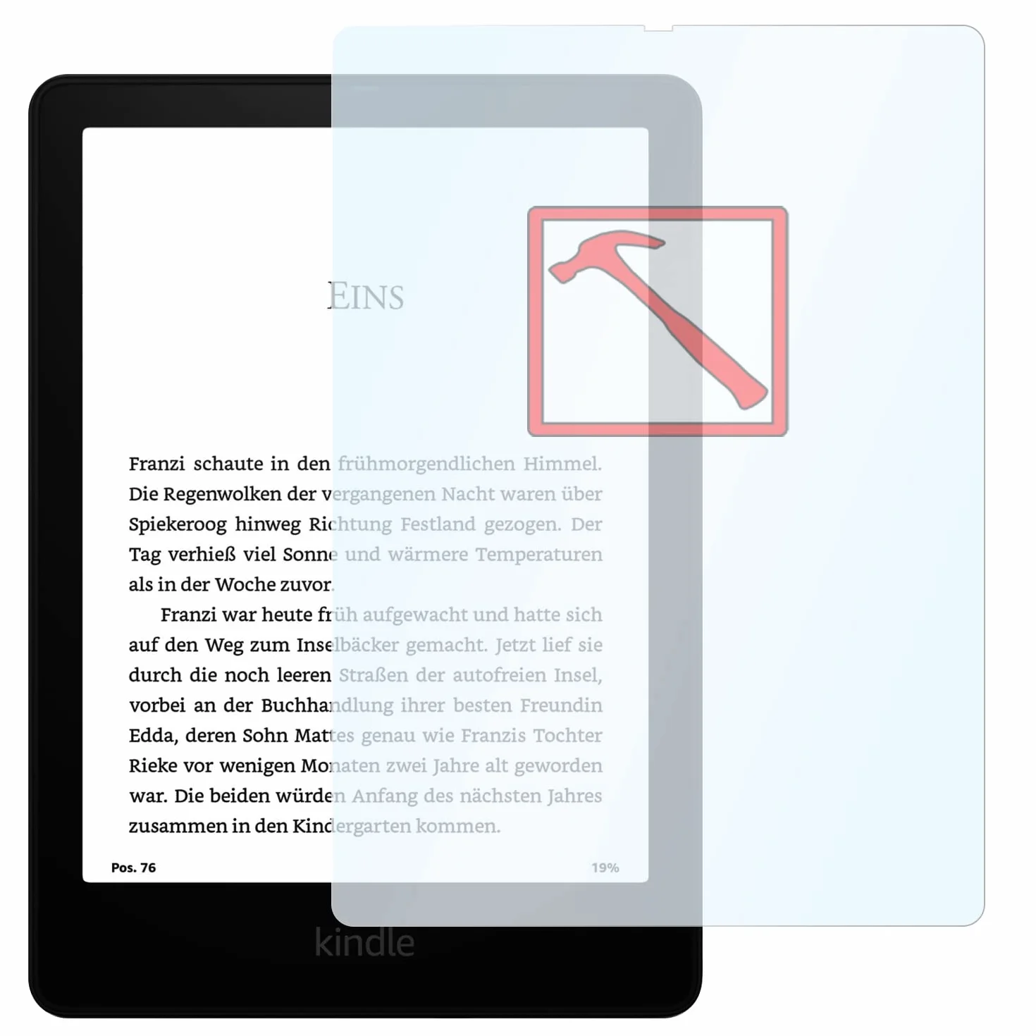 Folia kuloodporna PREMIUM do Amazon Kindle Paperwhite Signature Edition 11. generacja 2021 szkło hartowane 9H