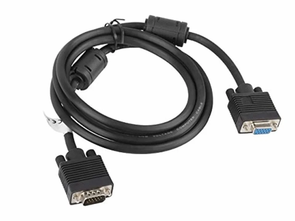 Lanberg Kabel VGA Czarny CA-VGAC-10CC-0018-B+