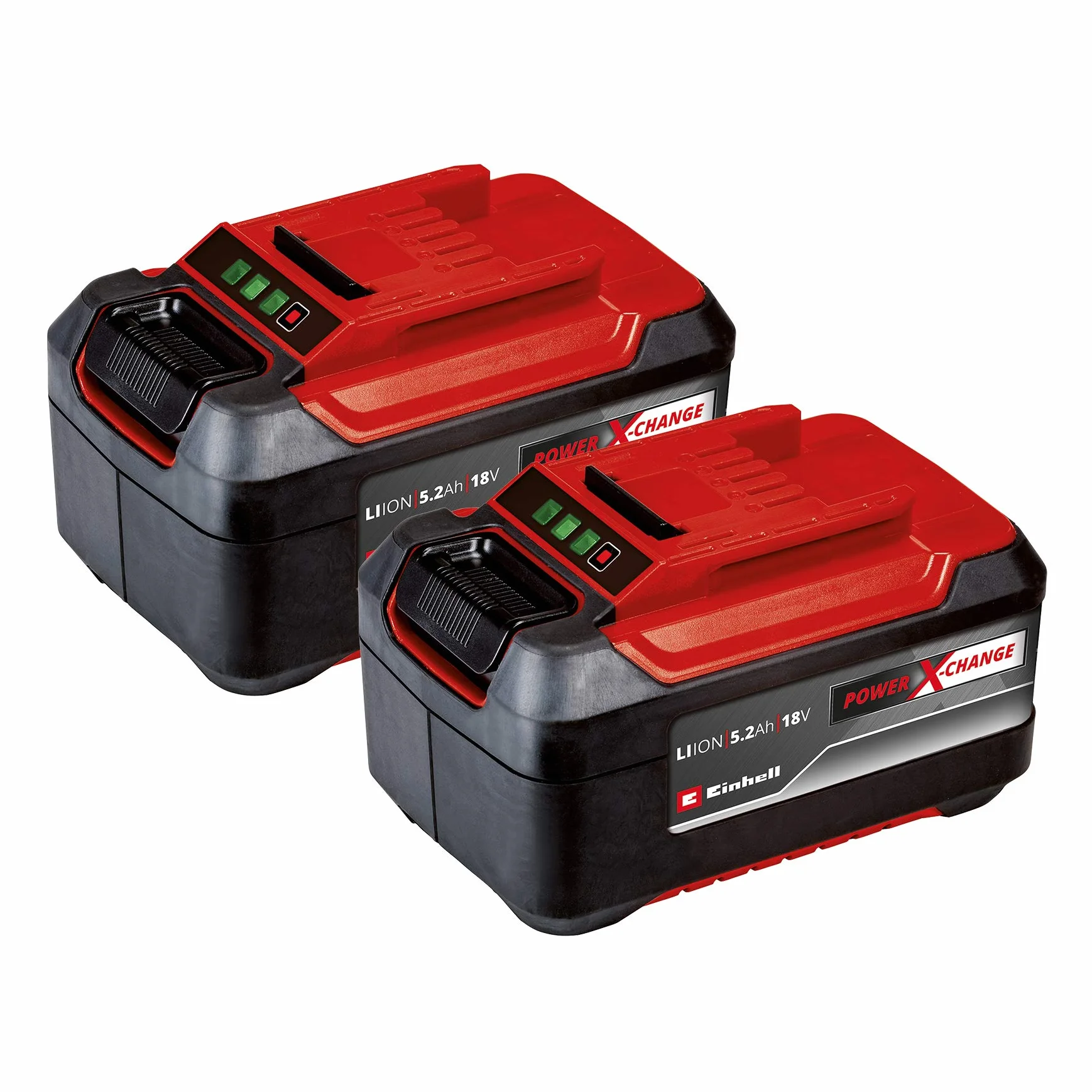 Einhell Pxc Akumulator, Czarny/Czerwony, 2 Sztuki