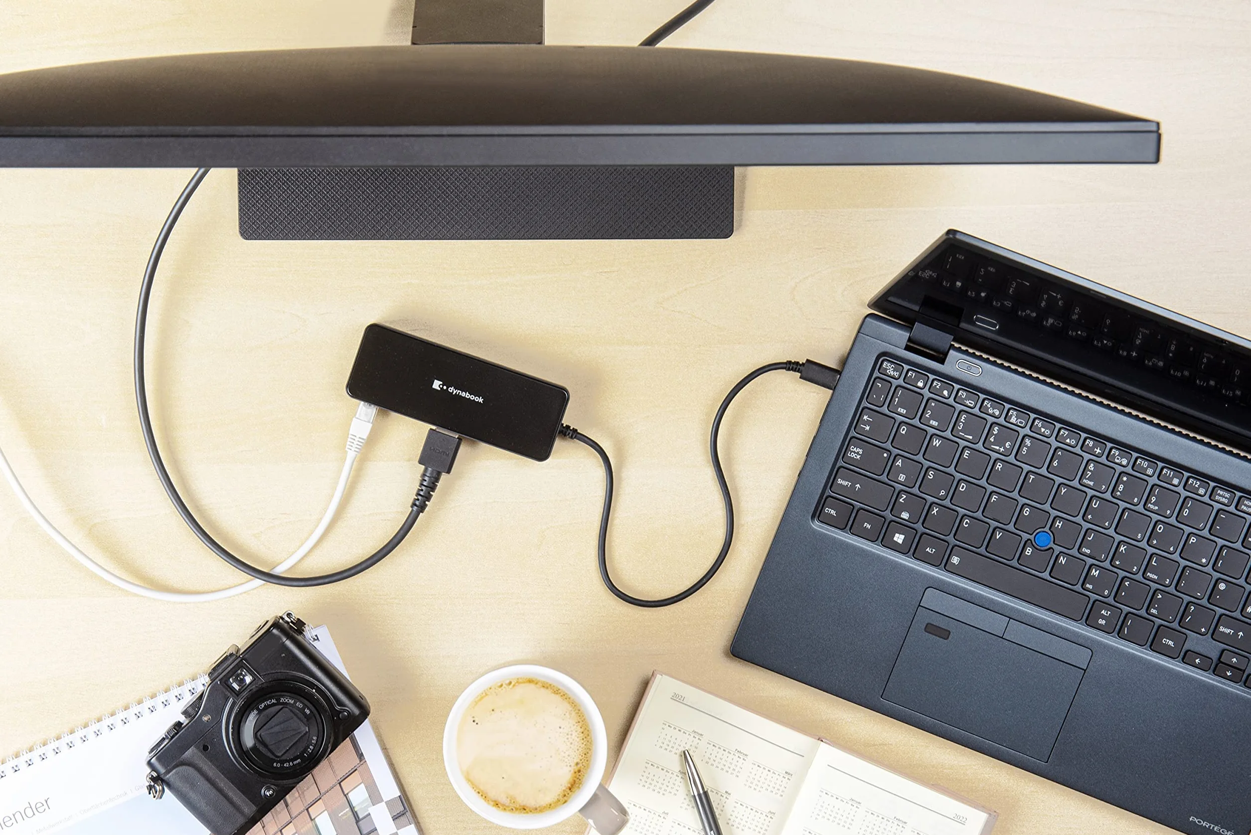 DynaBook Adaptateur Voyage USB-C LAN