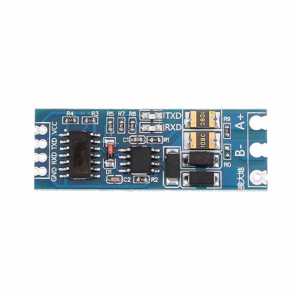 DollaTek TTL do RS485 Adapter 485 Port szeregowy moduł konwertera poziomu UART 3,3V 5V