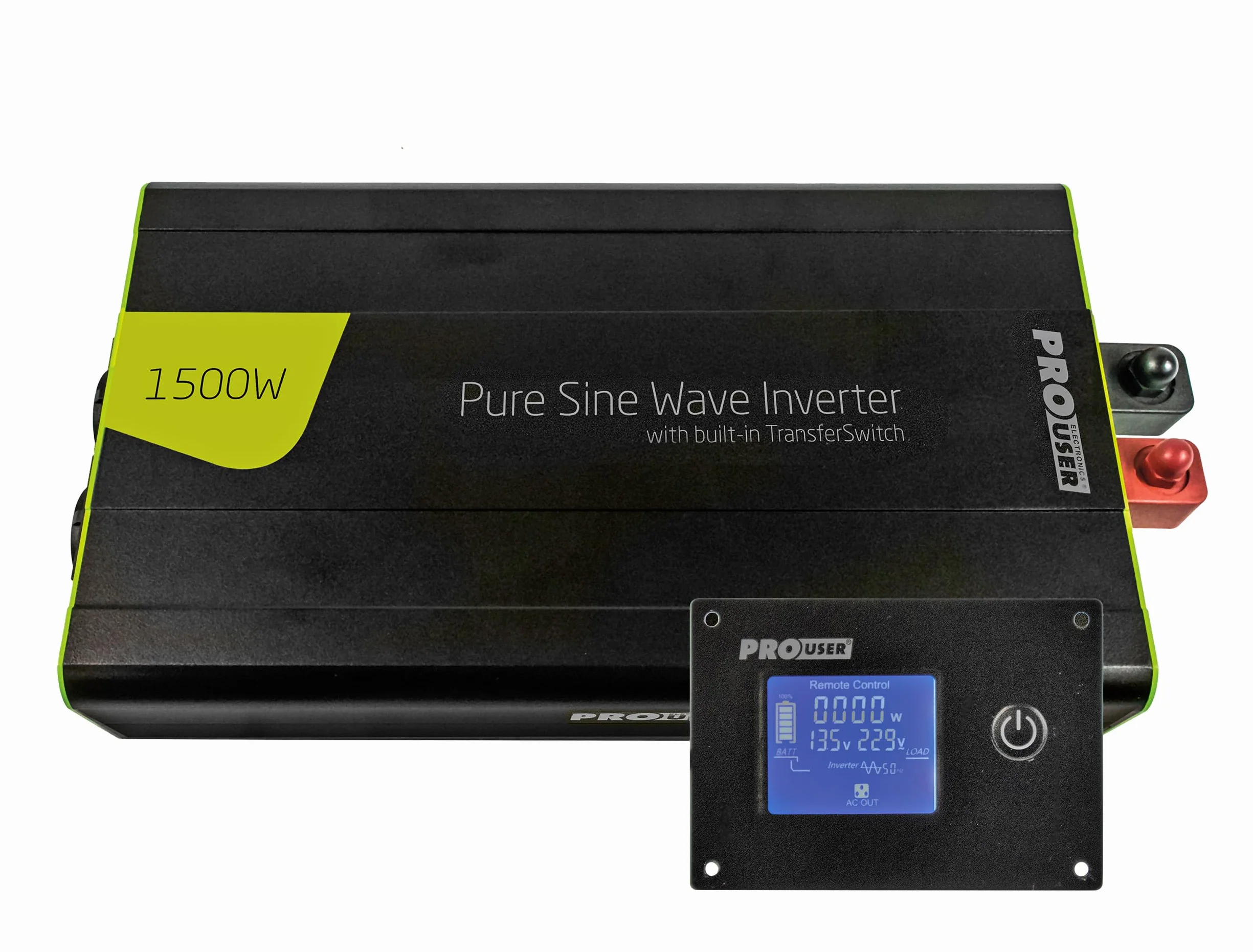 ProUser 16486NV przetwornica napięcia sinus 1500 W