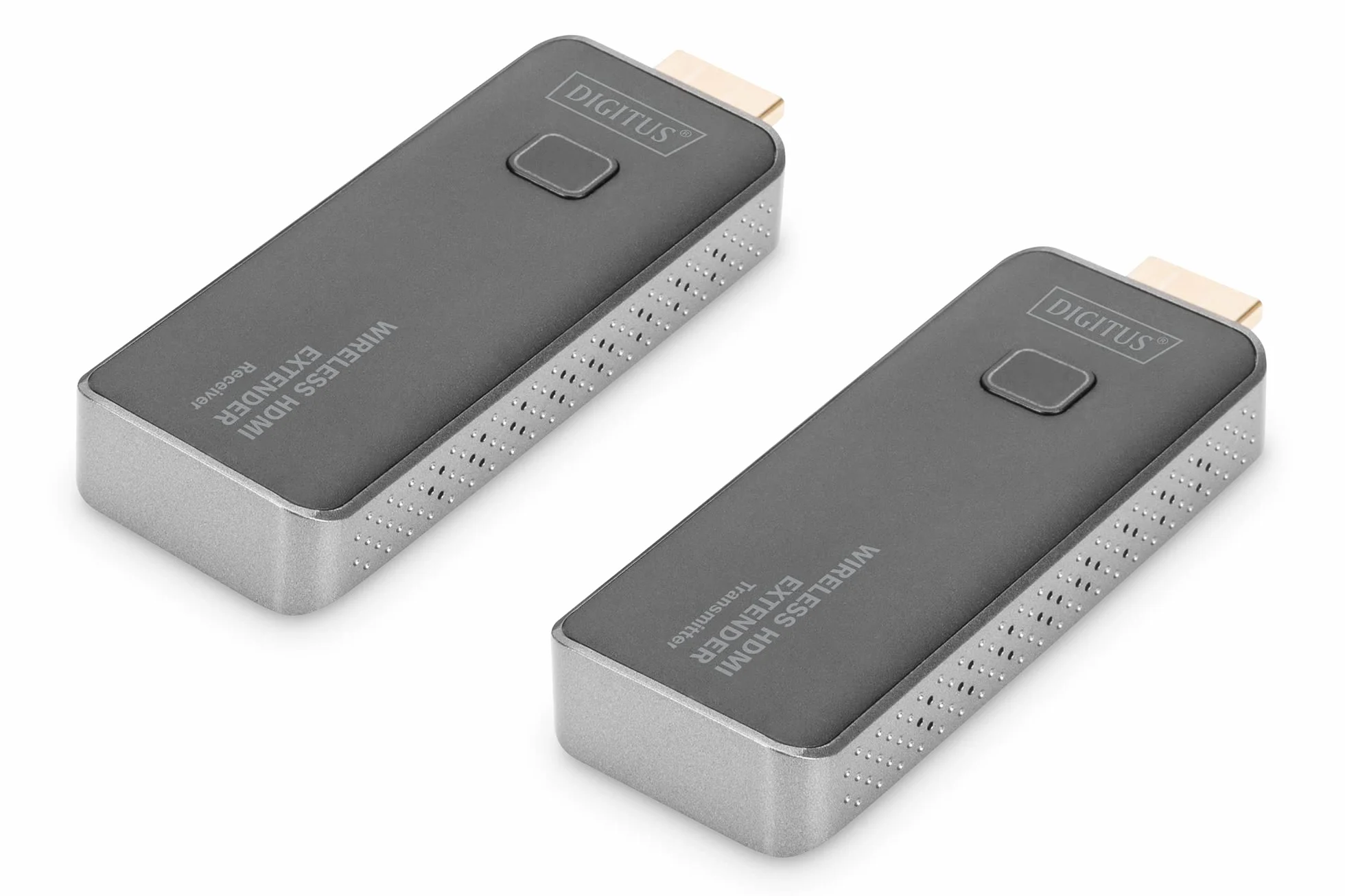 DIGITUS DS-55318 Bezprzewodowy przedłużacz HDMI - Full HD 1080p 60 Hz - Zasięg 50 m - Zestaw: nadajnik i odbiornik - HDMI do HDMI - Plug & Play - HDMI 1.4 i HDCP 1.3