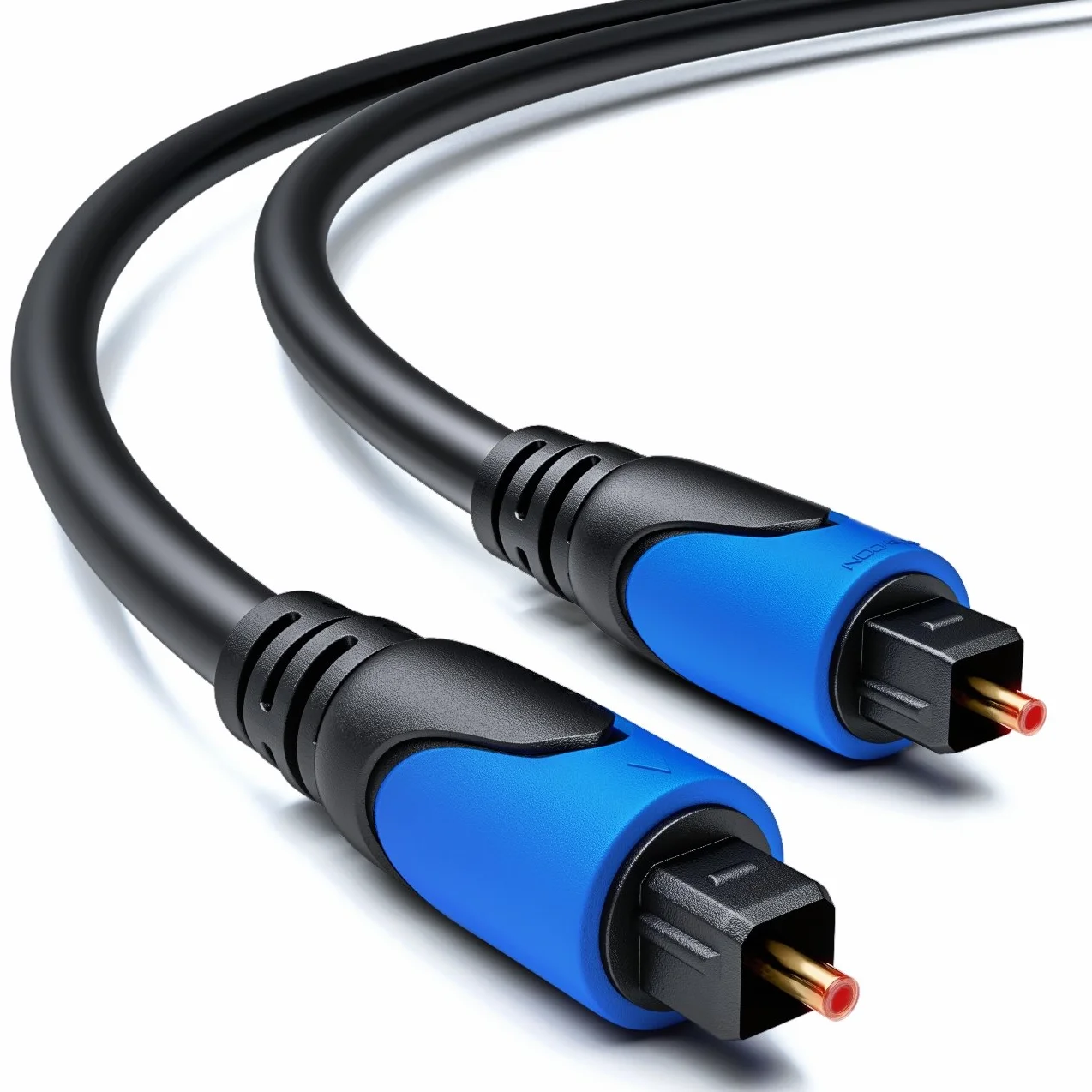 deleyCON 2m Optyczny Cyfrowy Audio Kabel SPDIF Toslink Światłowodowy