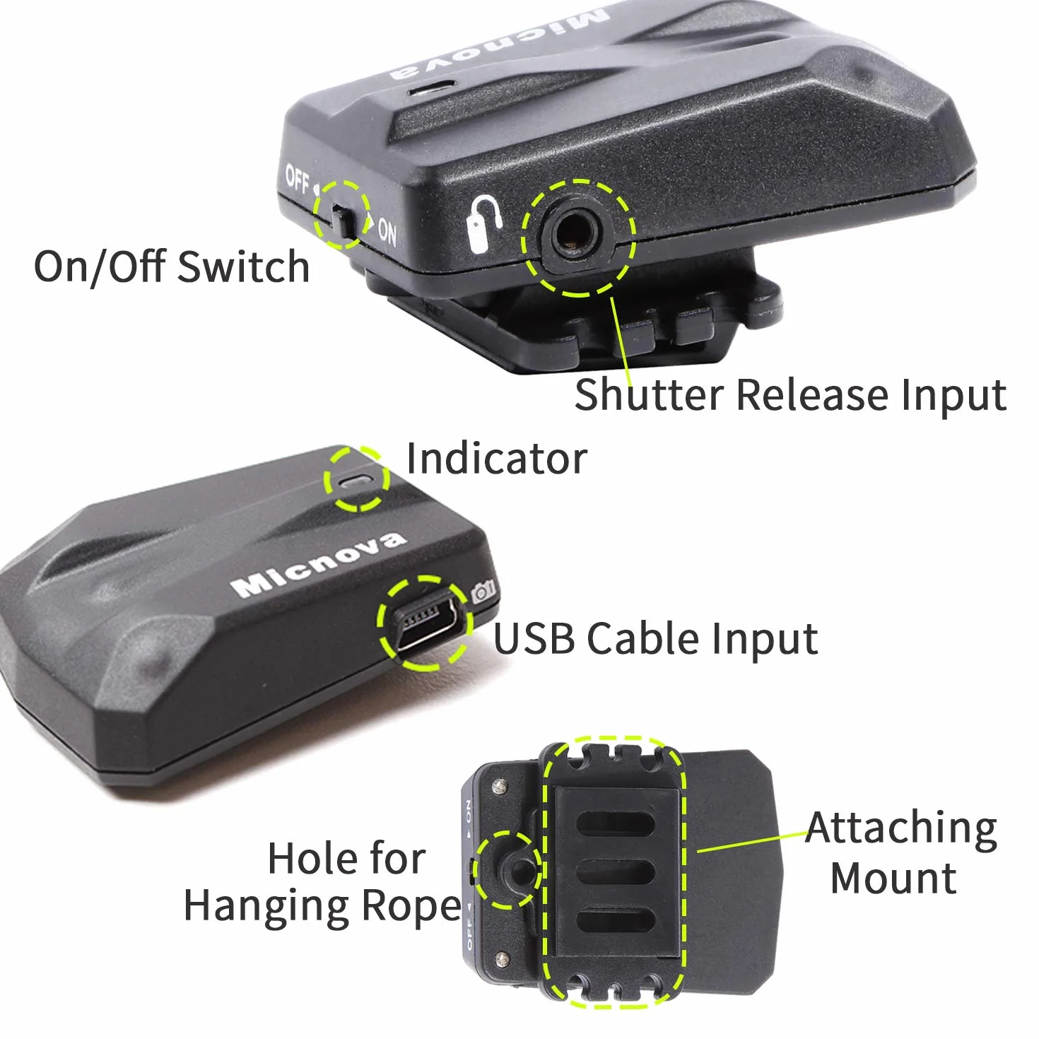 Micnova GPS-N Plus Odbiornik GPS Nawigacja Geotagowanie do Nikon D800 D3200 D3300 D90 D7100 D5200 D4 D600 D5100 D7000 D300 D300S