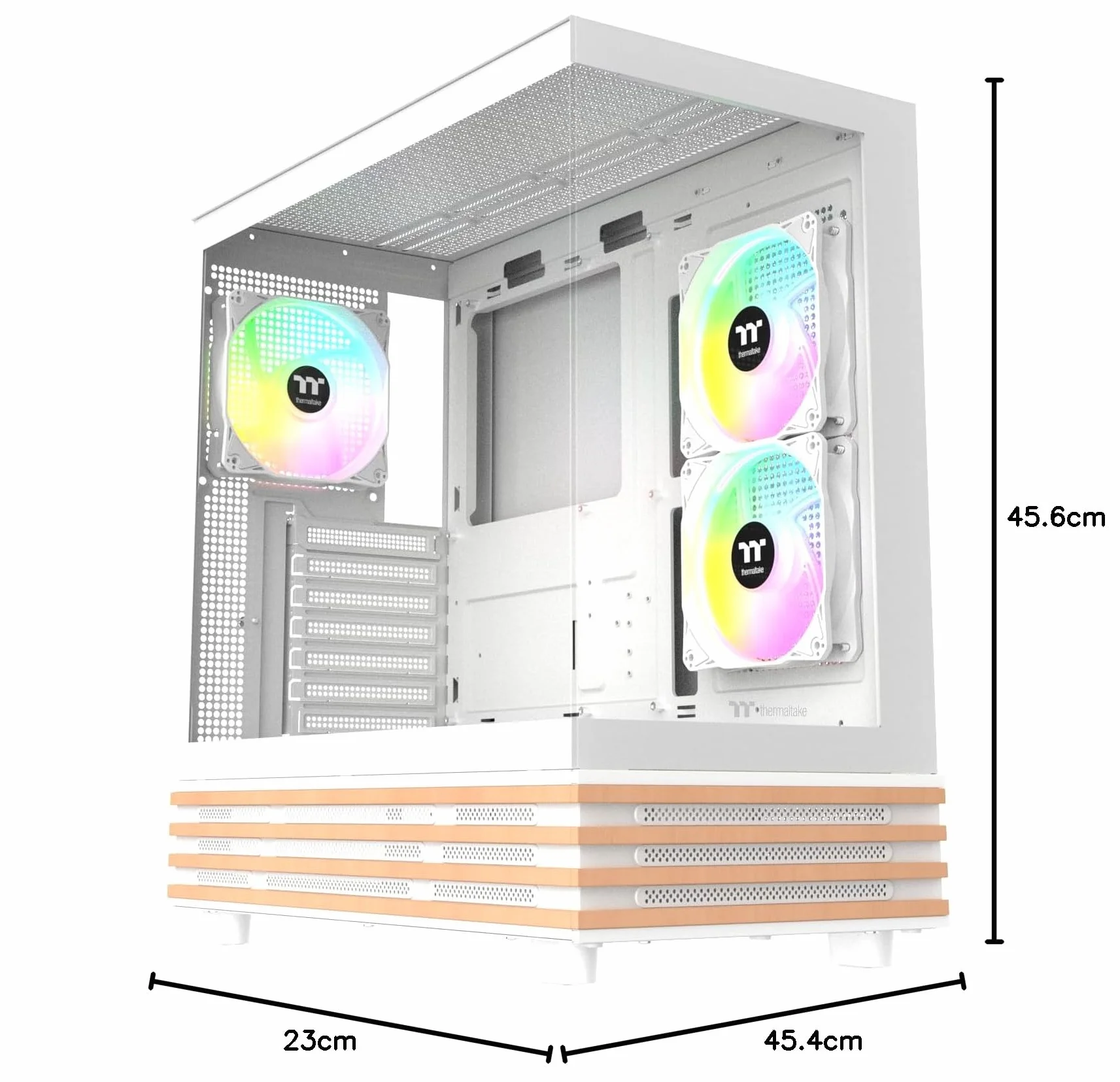 Thermaltake View 270 Plus WS ARGB | Mid Tower Chassis | Snow