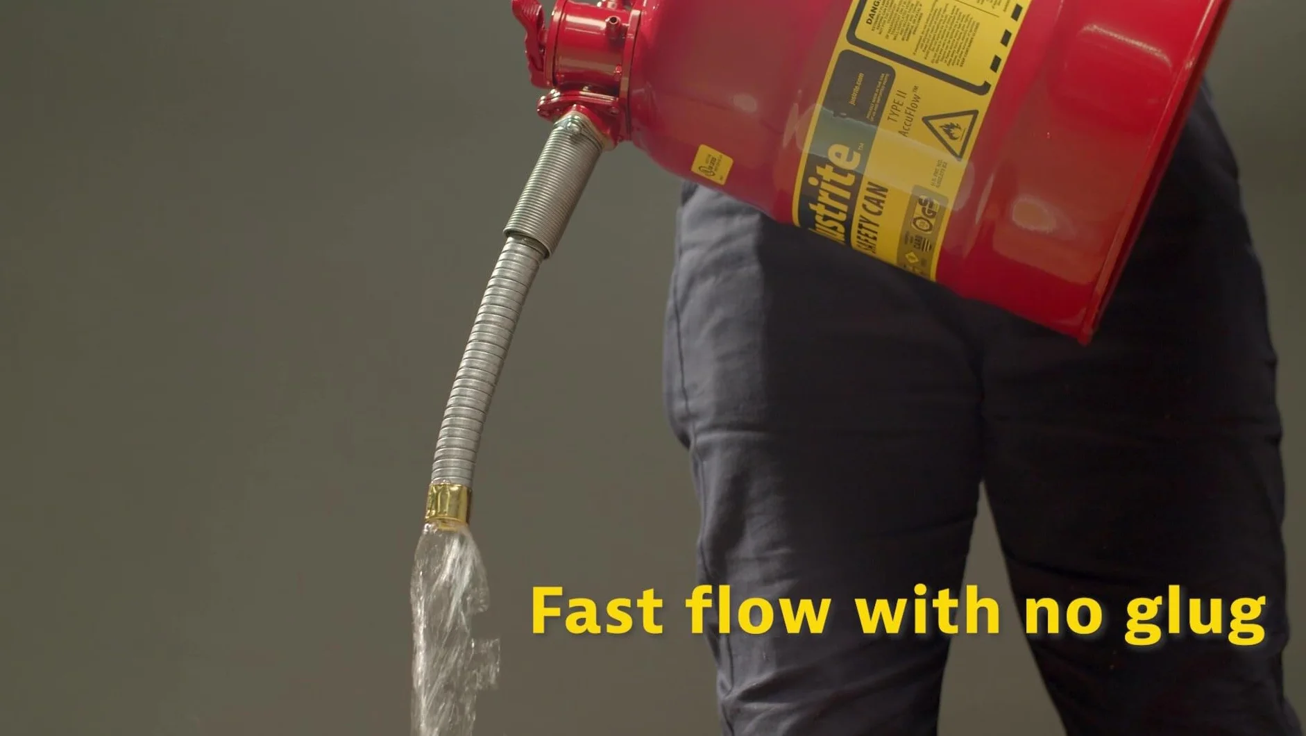 Pojemnik bezpieczeństwa typu II Accu FlowT pojemność 4,0 l, czerwony