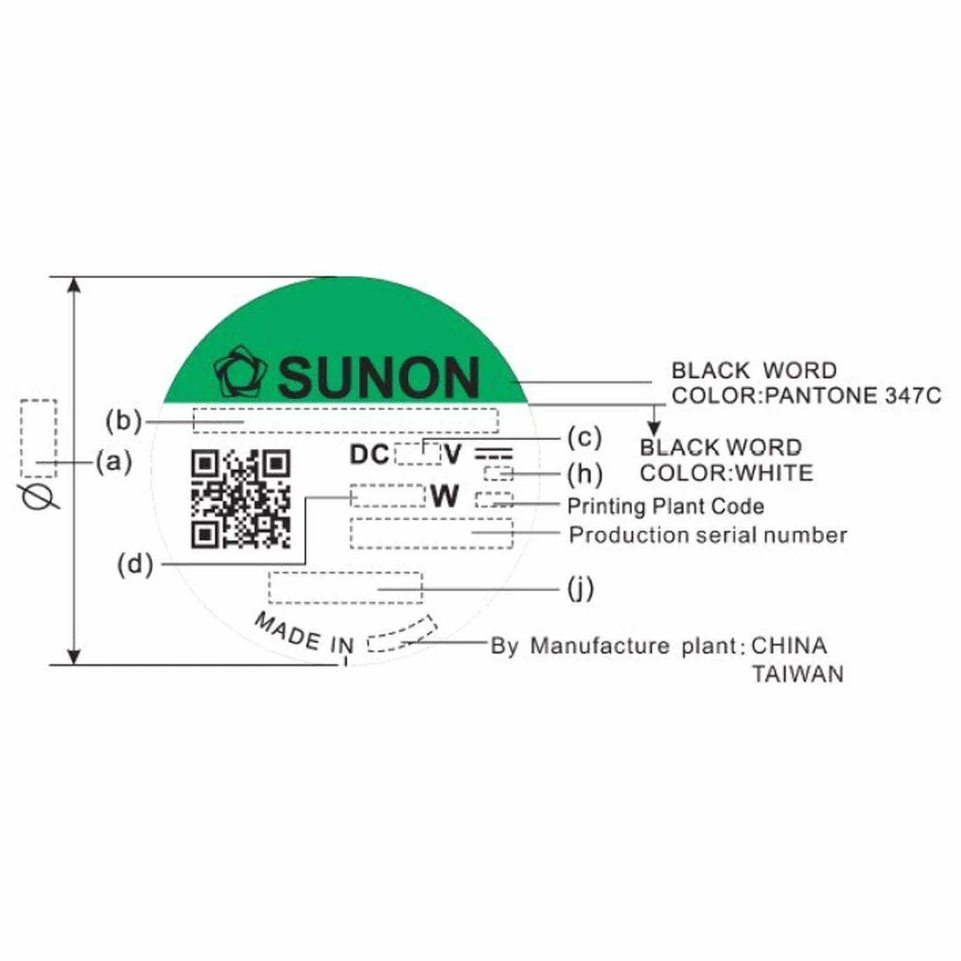SUNON EE40101S21000U999 12V DC 0,8W 40x40x10mm Wentylator 12m³/h 6100U/min
