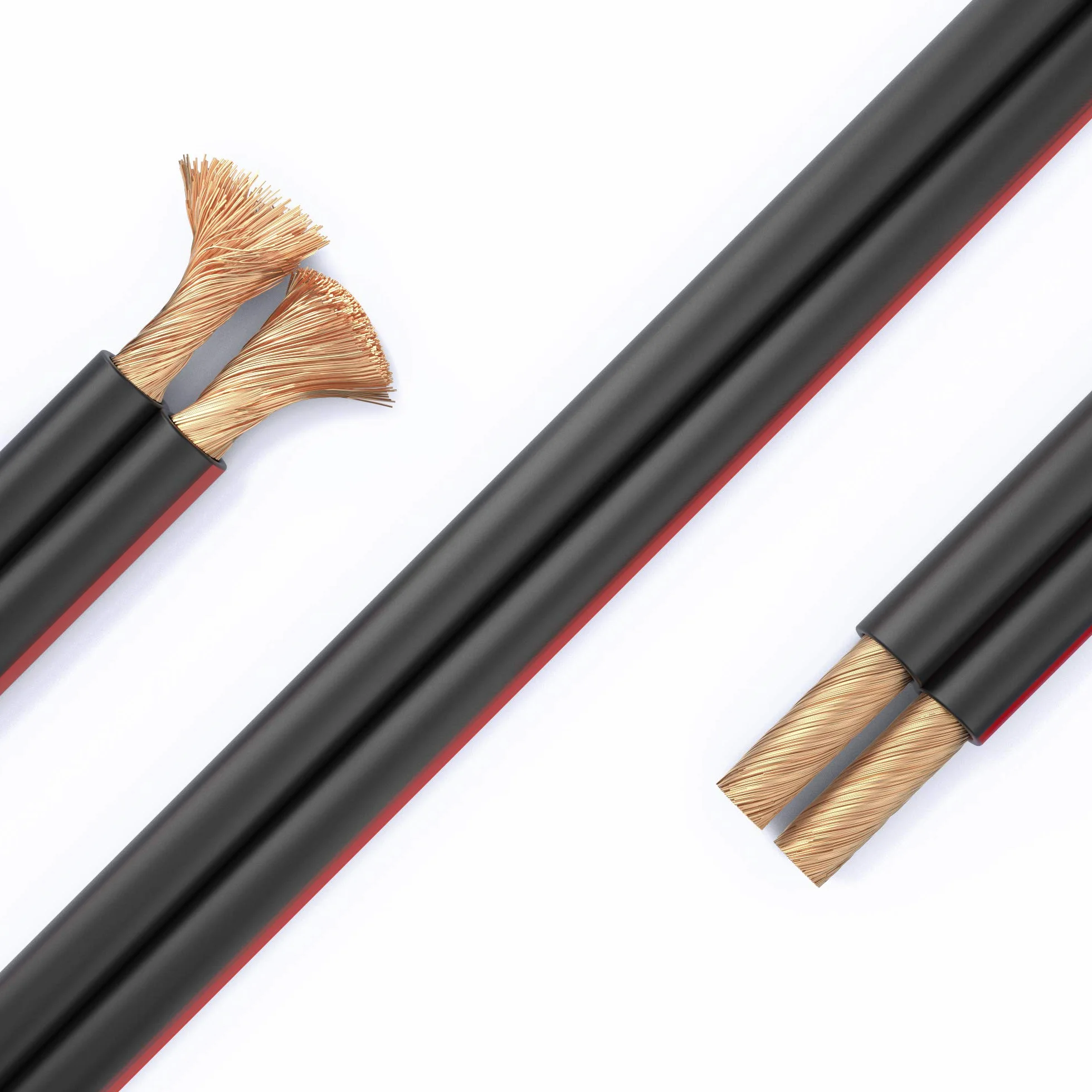 PureLink Kabel głośnikowy OFC 2 x 4,00 mm² 0,20 mm, 15,0 m, kabel miedziany z czystej miedzi do głośnika HiFi głośników subwoofera, kabel audio z oznaczeniem polaryzacji, czarny