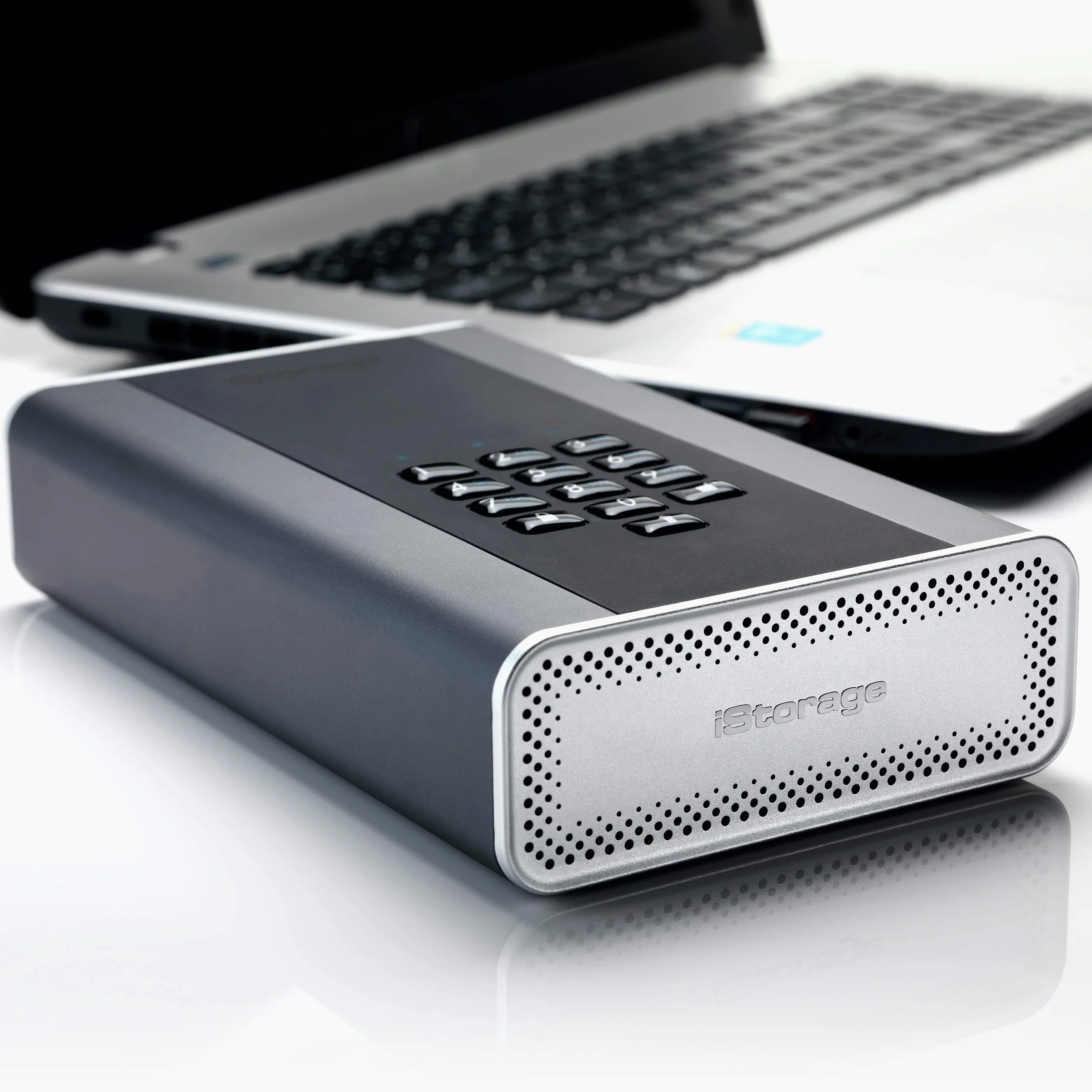 iStorage diskAshur DT2 1 TB Secure Encrypted Desktop Hard Drive FIPS Level-2