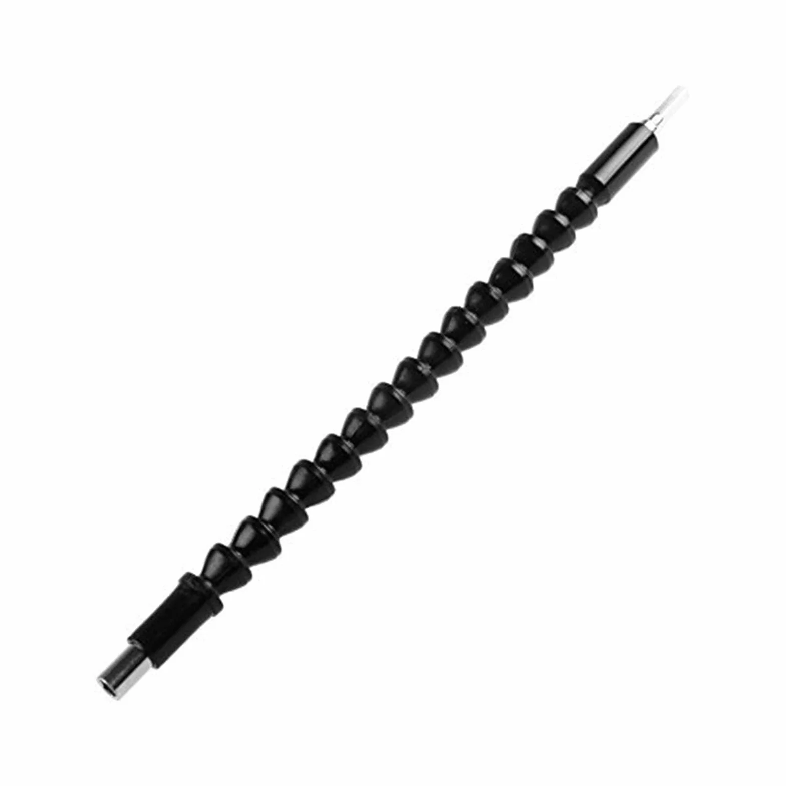 Flexible Bohrerverlängerung, 1/4-Zoll-Sechskantschaft 11,6-Zoll-Schraubendreher Flexible Sockelverlängerung mit magnetischer Schnellkupplung